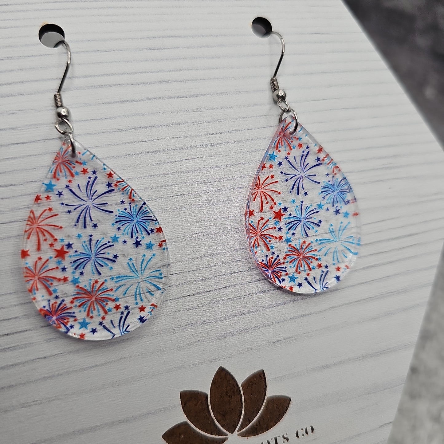 Patriotic Fireworks Earrings (8 styles)