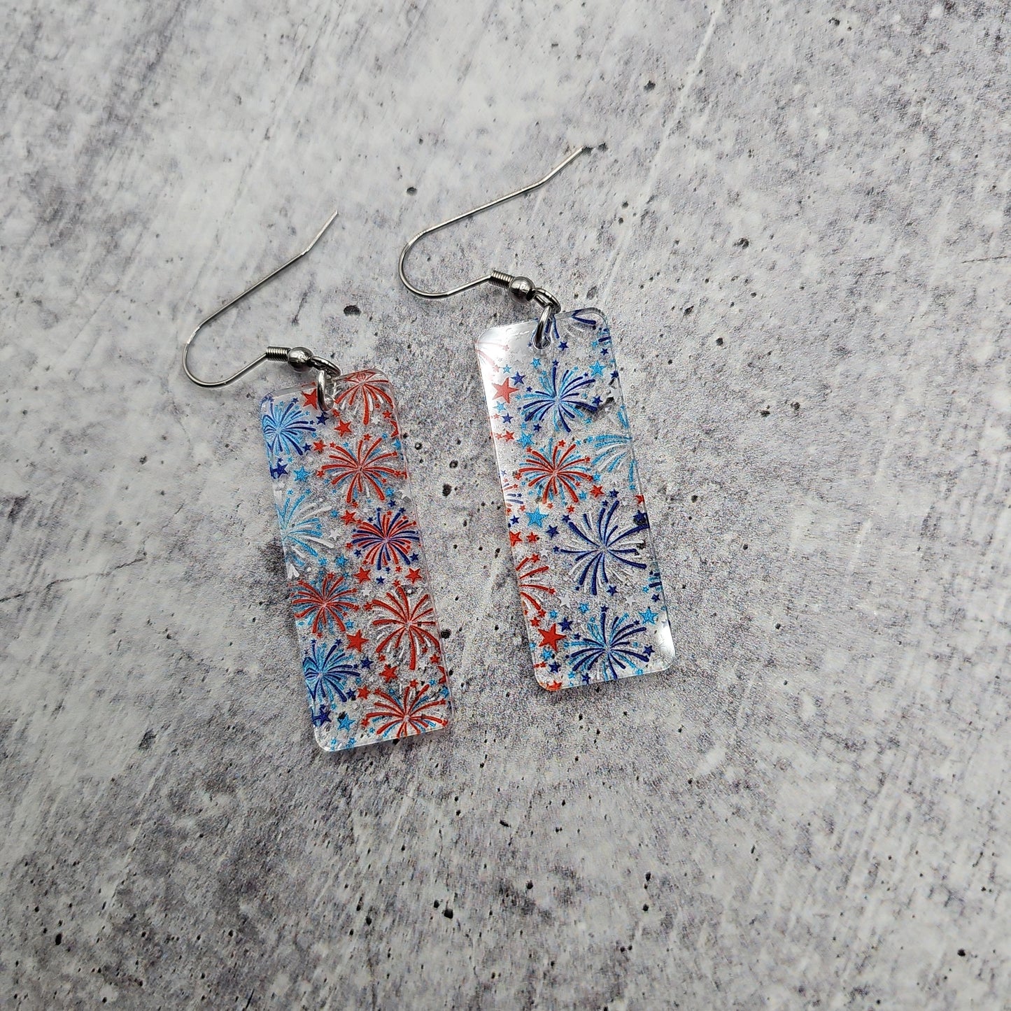 Patriotic Fireworks Earrings (8 styles)