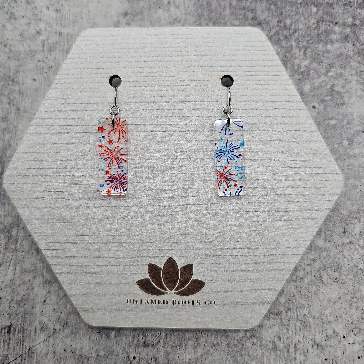 Patriotic Fireworks Earrings (8 styles)
