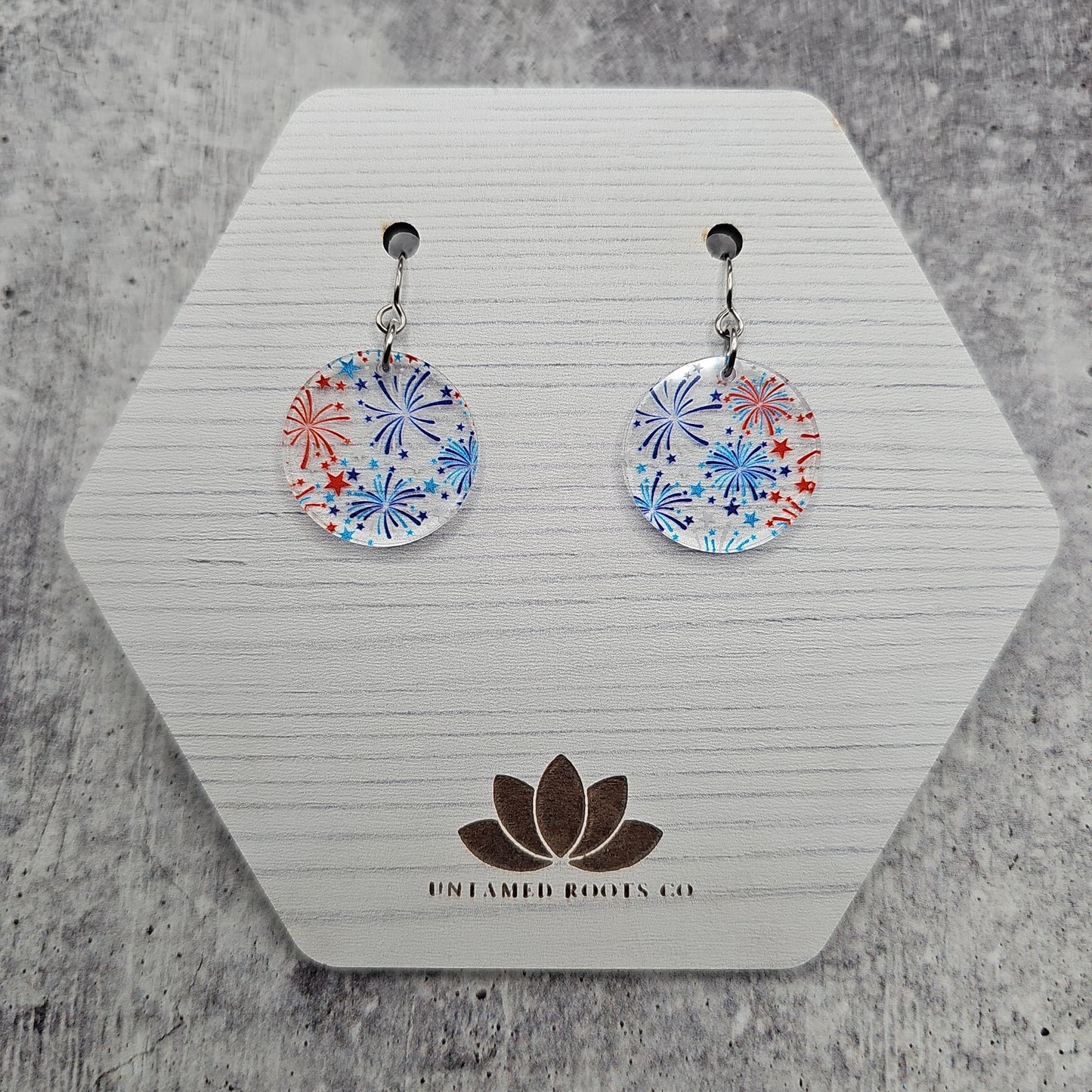 Patriotic Fireworks Earrings (8 styles)