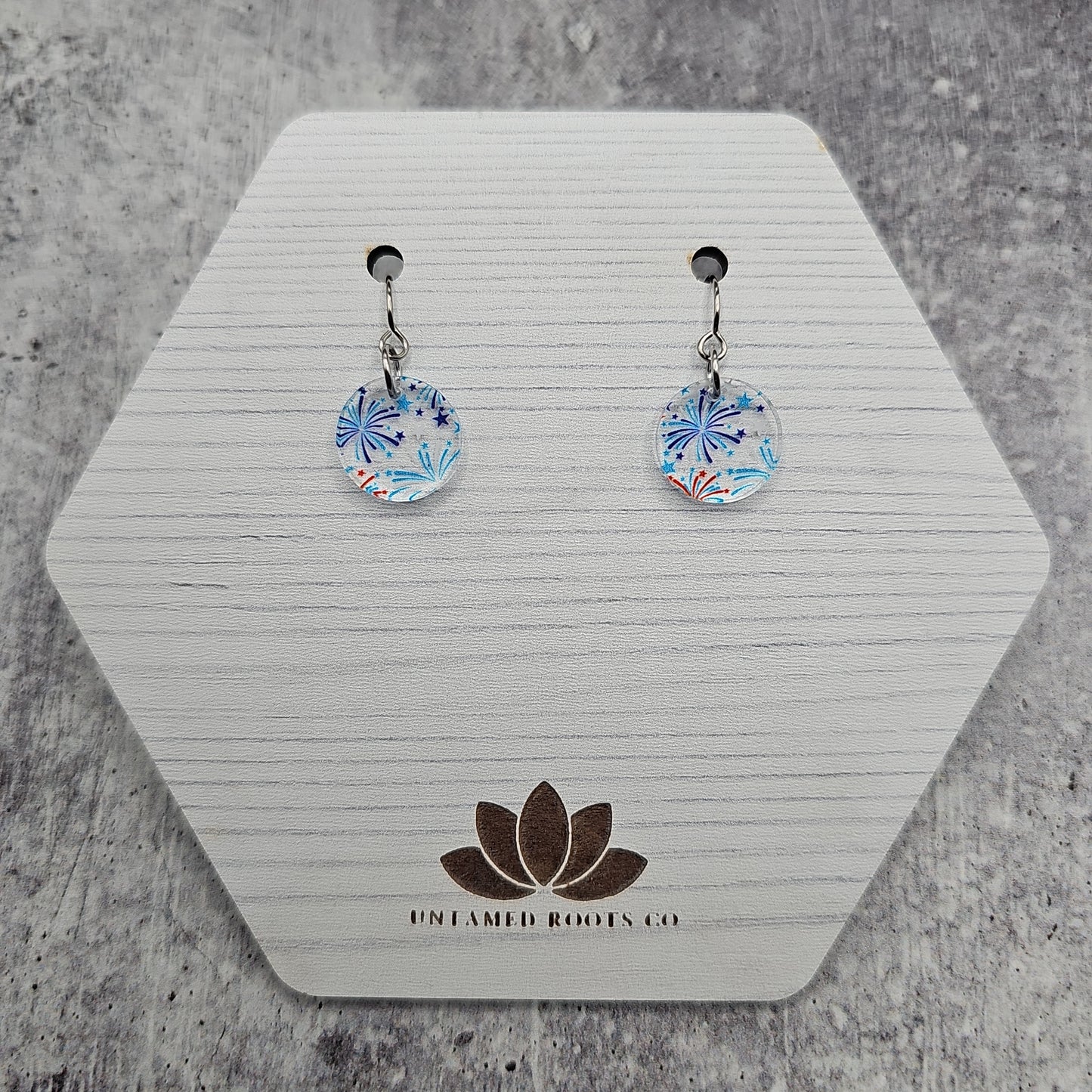 Patriotic Fireworks Earrings (8 styles)