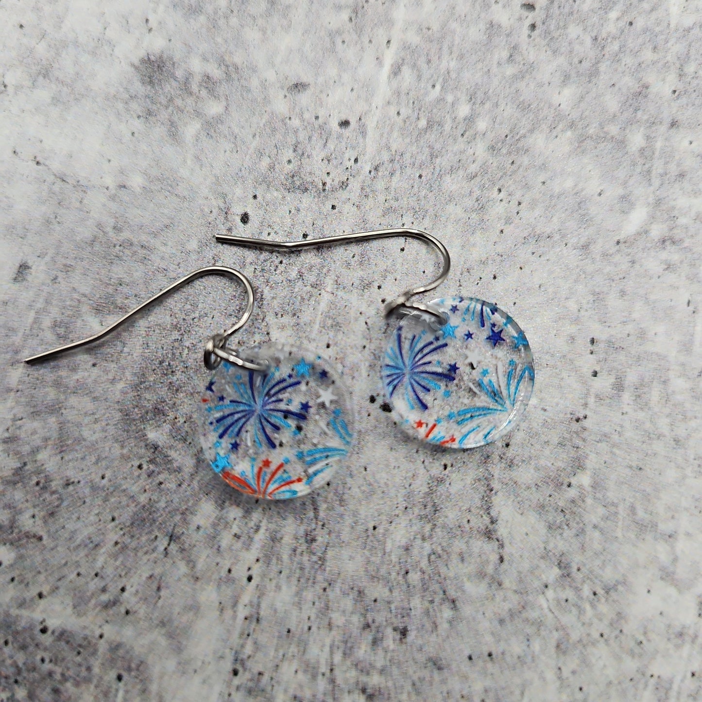Patriotic Fireworks Earrings (8 styles)