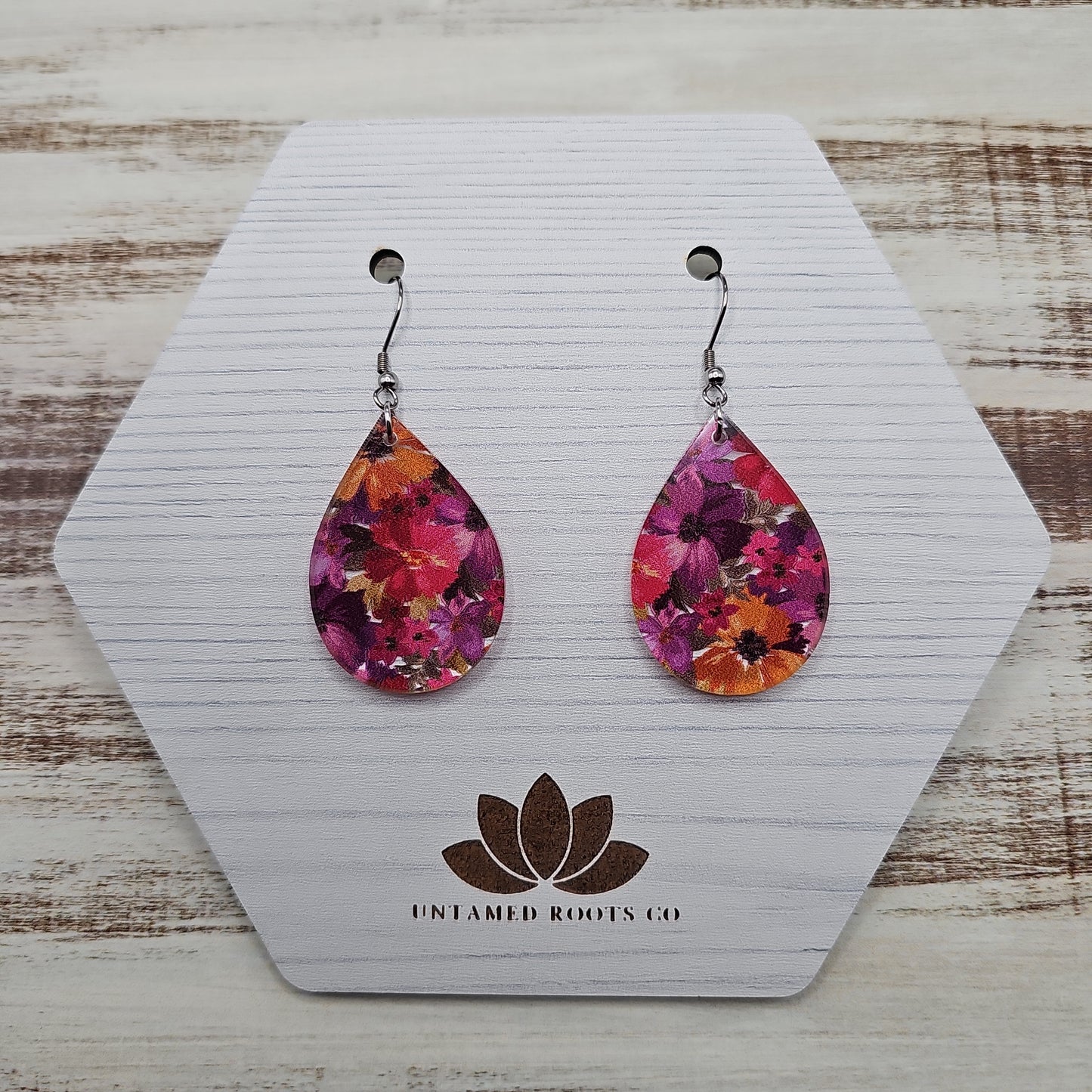 Fall Floral Earrings (8 styles)