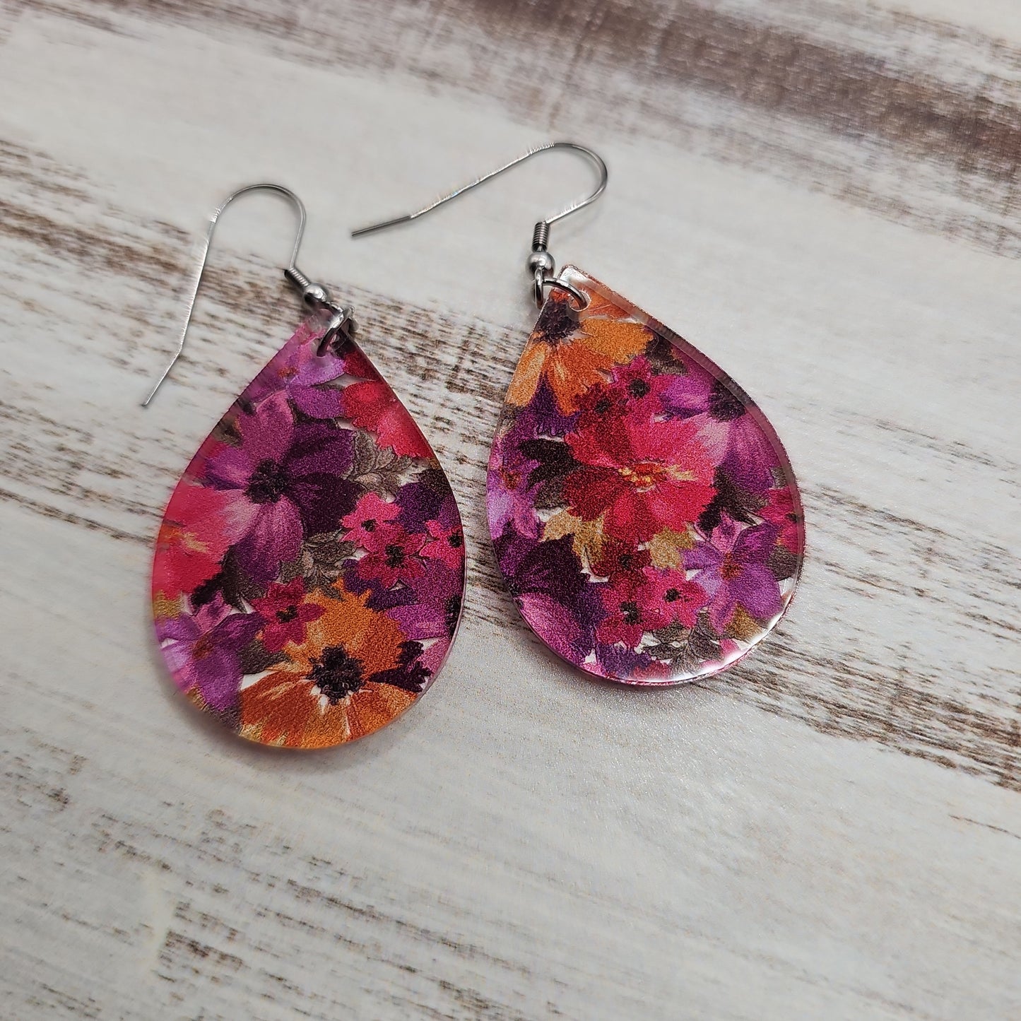 Fall Floral Earrings (8 styles)