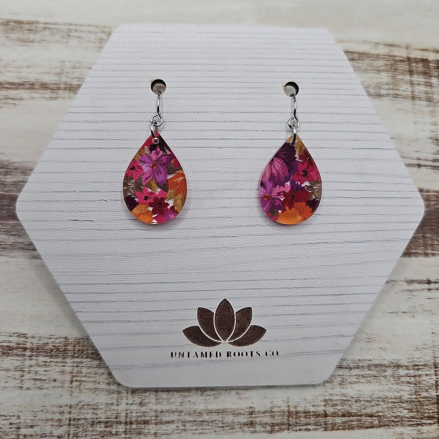 Fall Floral Earrings (8 styles)