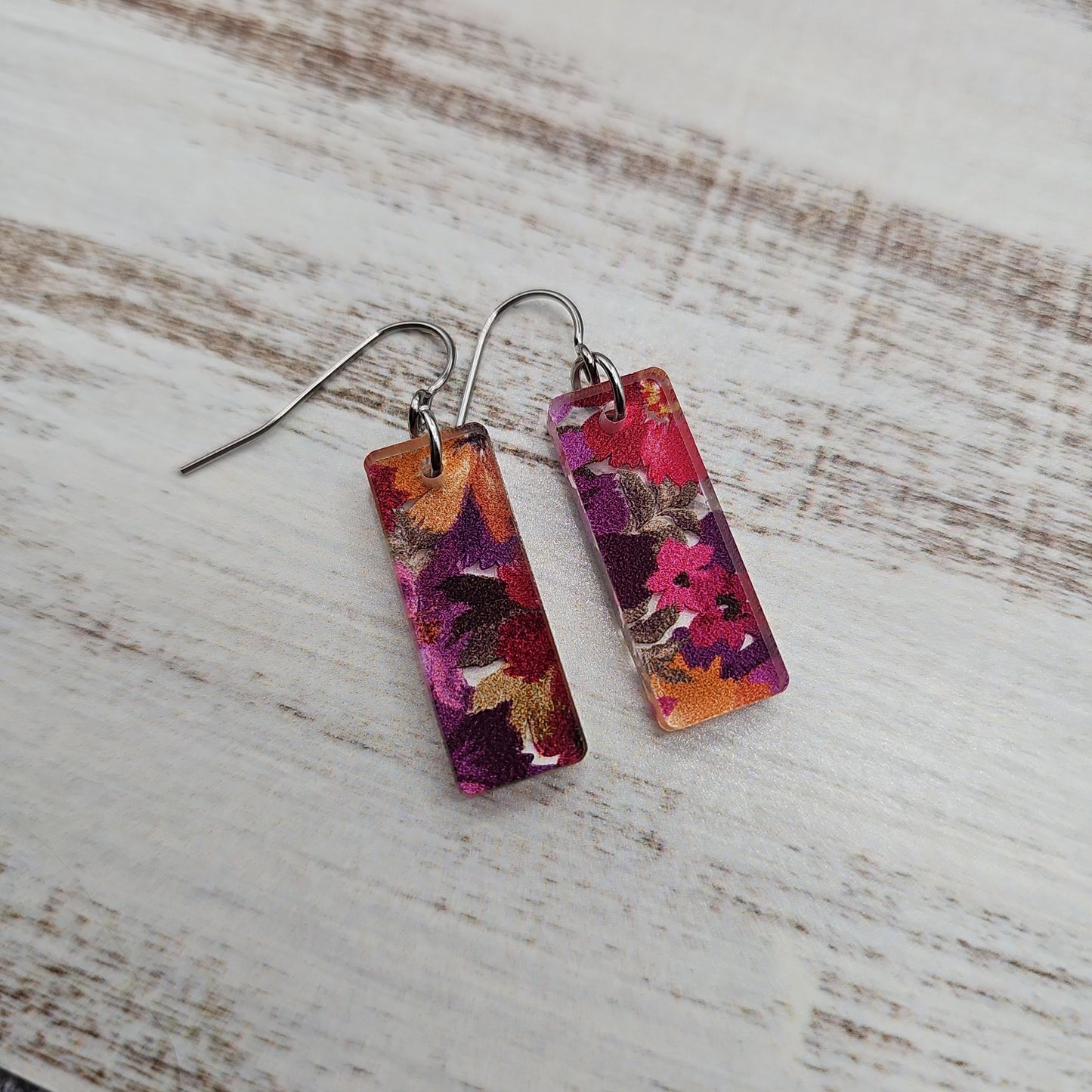 Fall Floral Earrings (8 styles)
