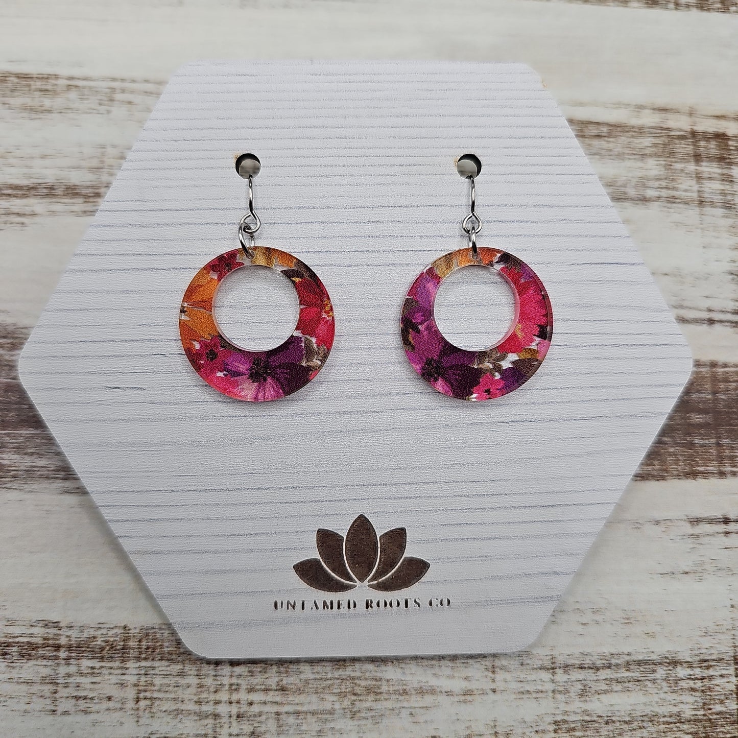 Fall Floral Earrings (8 styles)