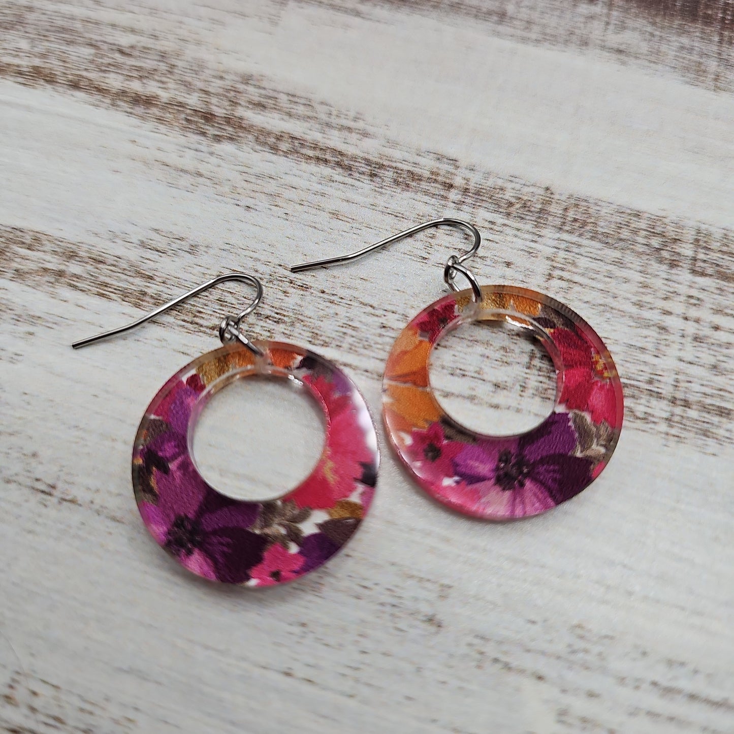 Fall Floral Earrings (8 styles)
