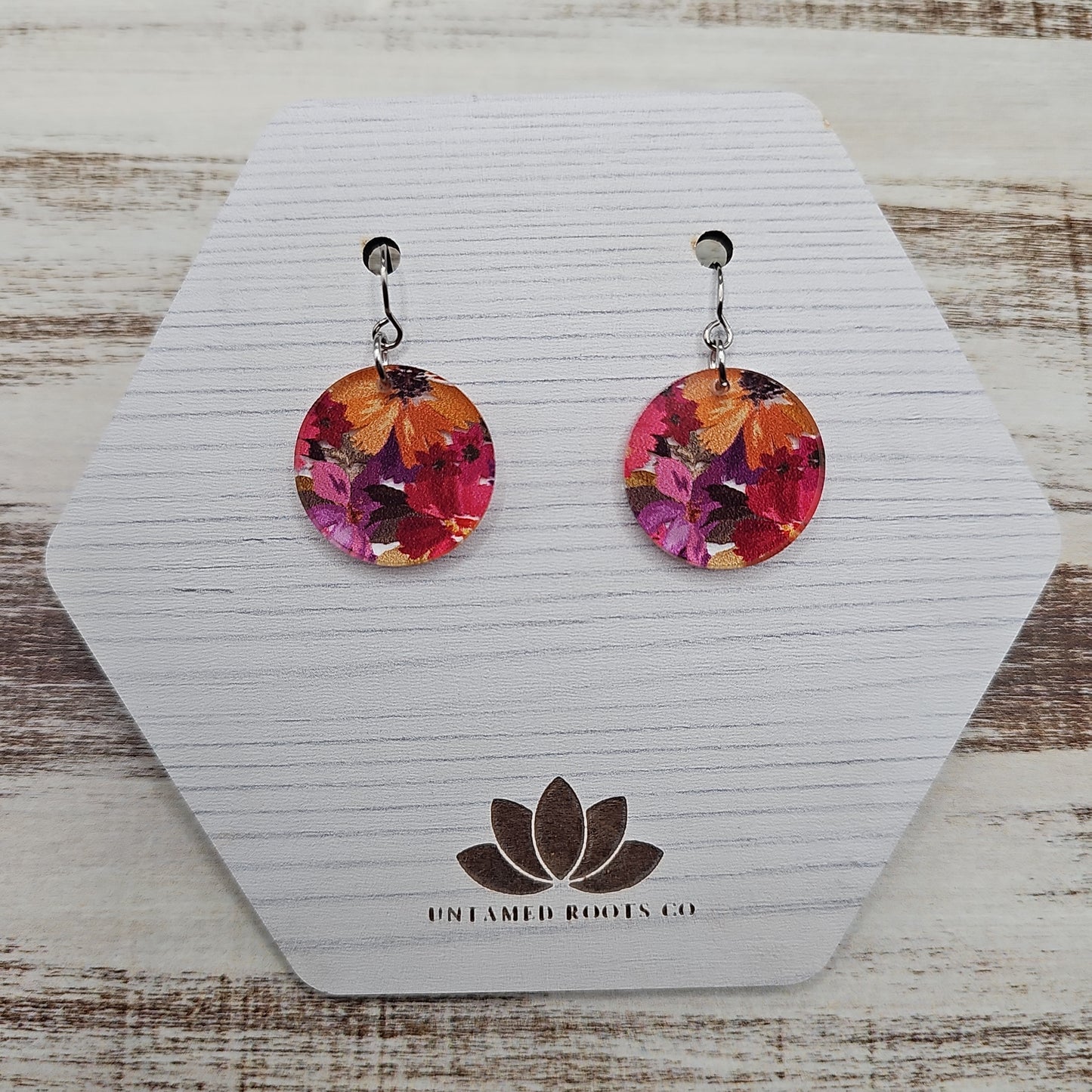 Fall Floral Earrings (8 styles)