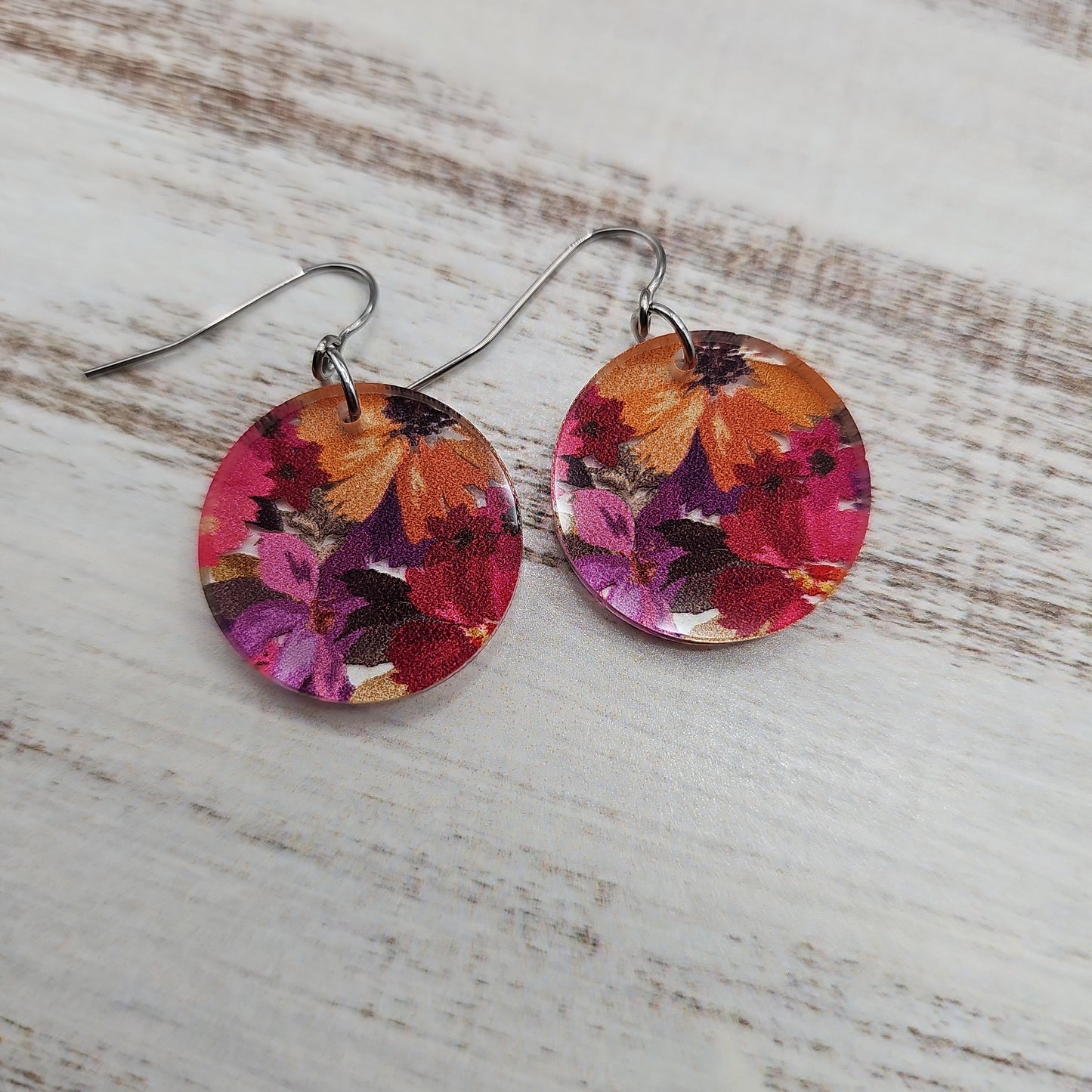 Fall Floral Earrings (8 styles)