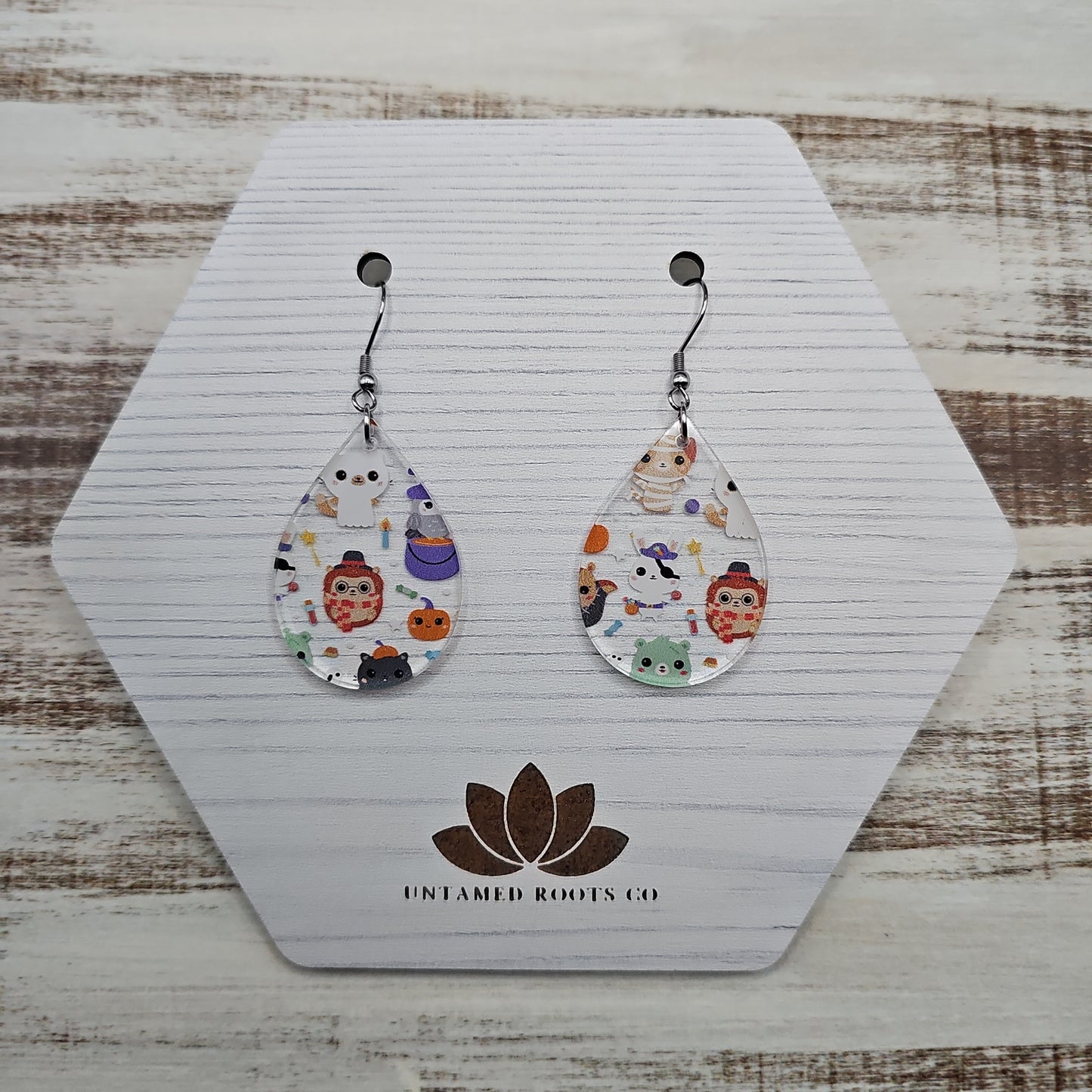 Halloween Critter Earrings (8 styles)