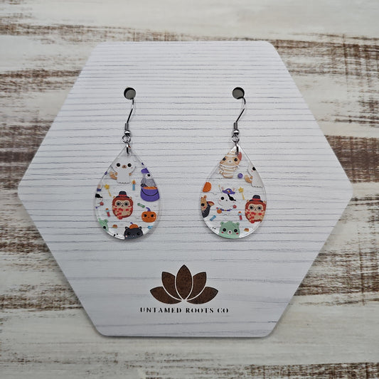 Halloween Critter Earrings (8 styles)