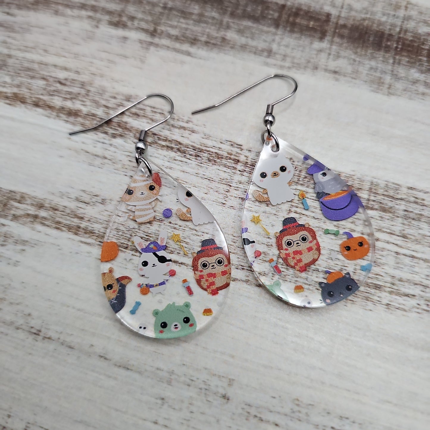 Halloween Critter Earrings (8 styles)