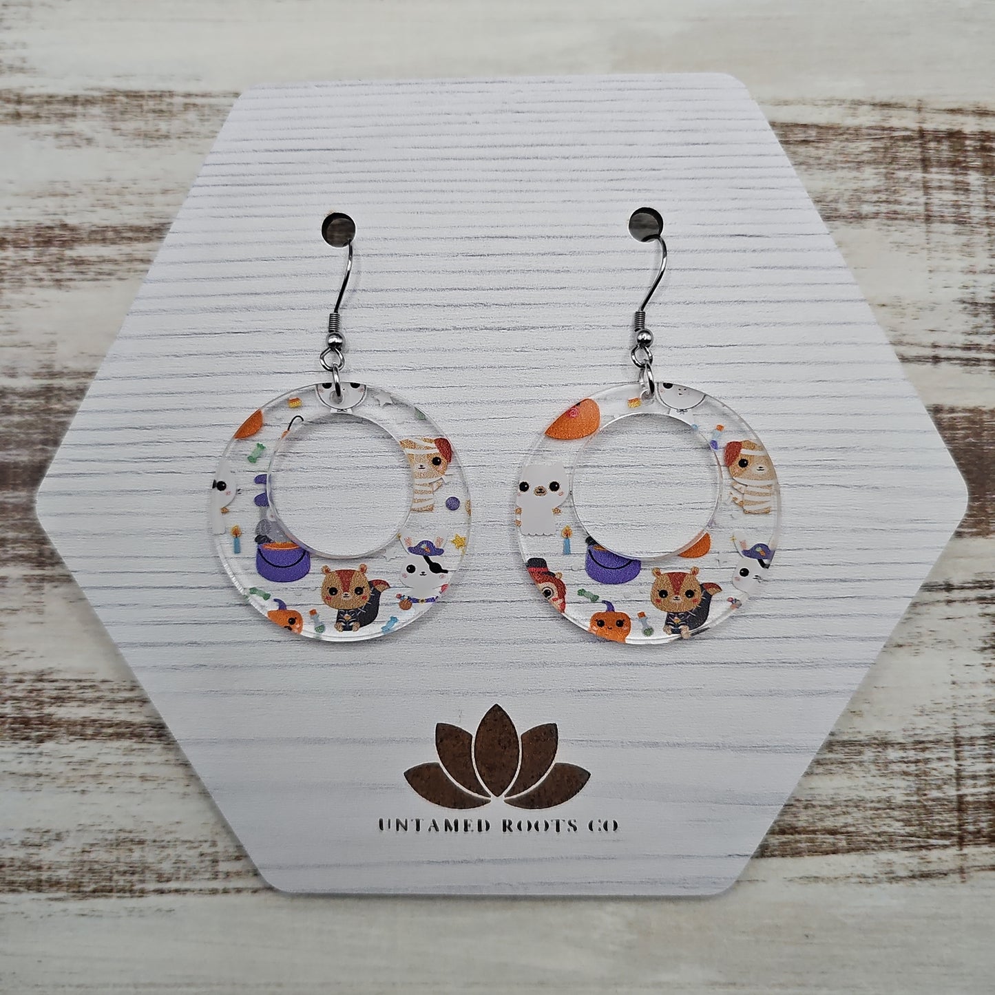 Halloween Critter Earrings (8 styles)