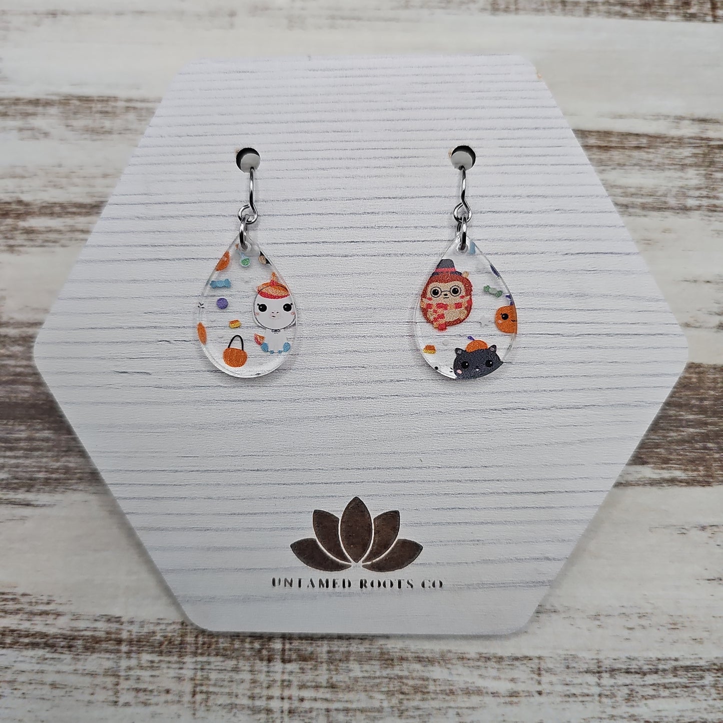 Halloween Critter Earrings (8 styles)