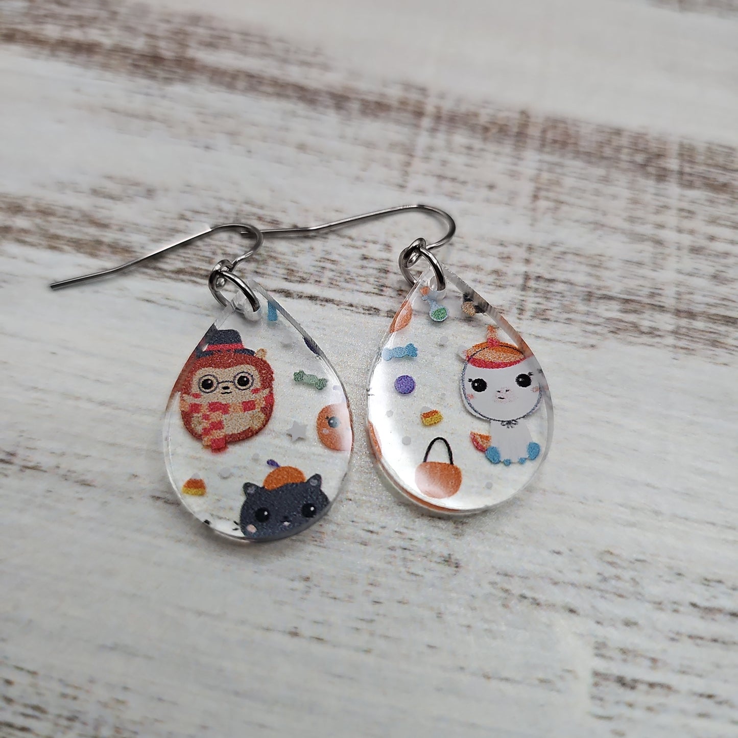 Halloween Critter Earrings (8 styles)