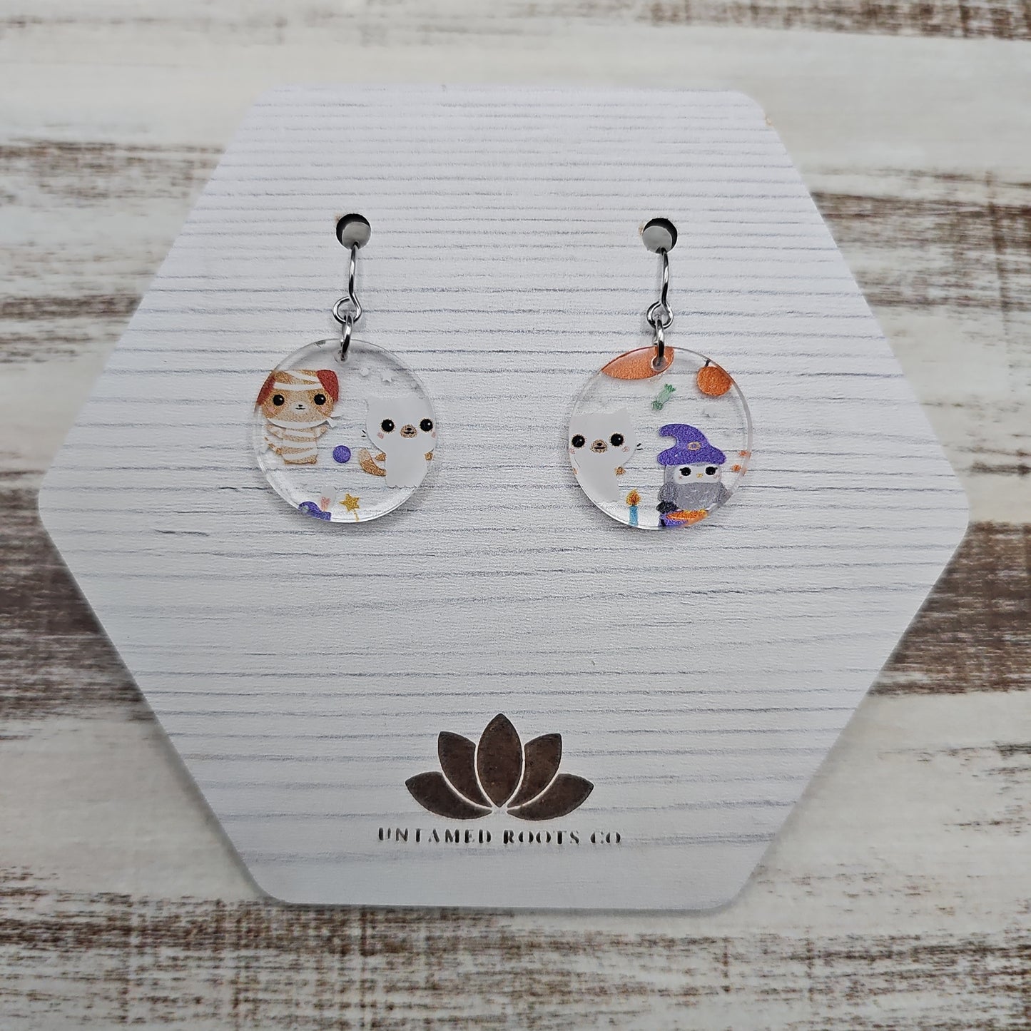 Halloween Critter Earrings (8 styles)