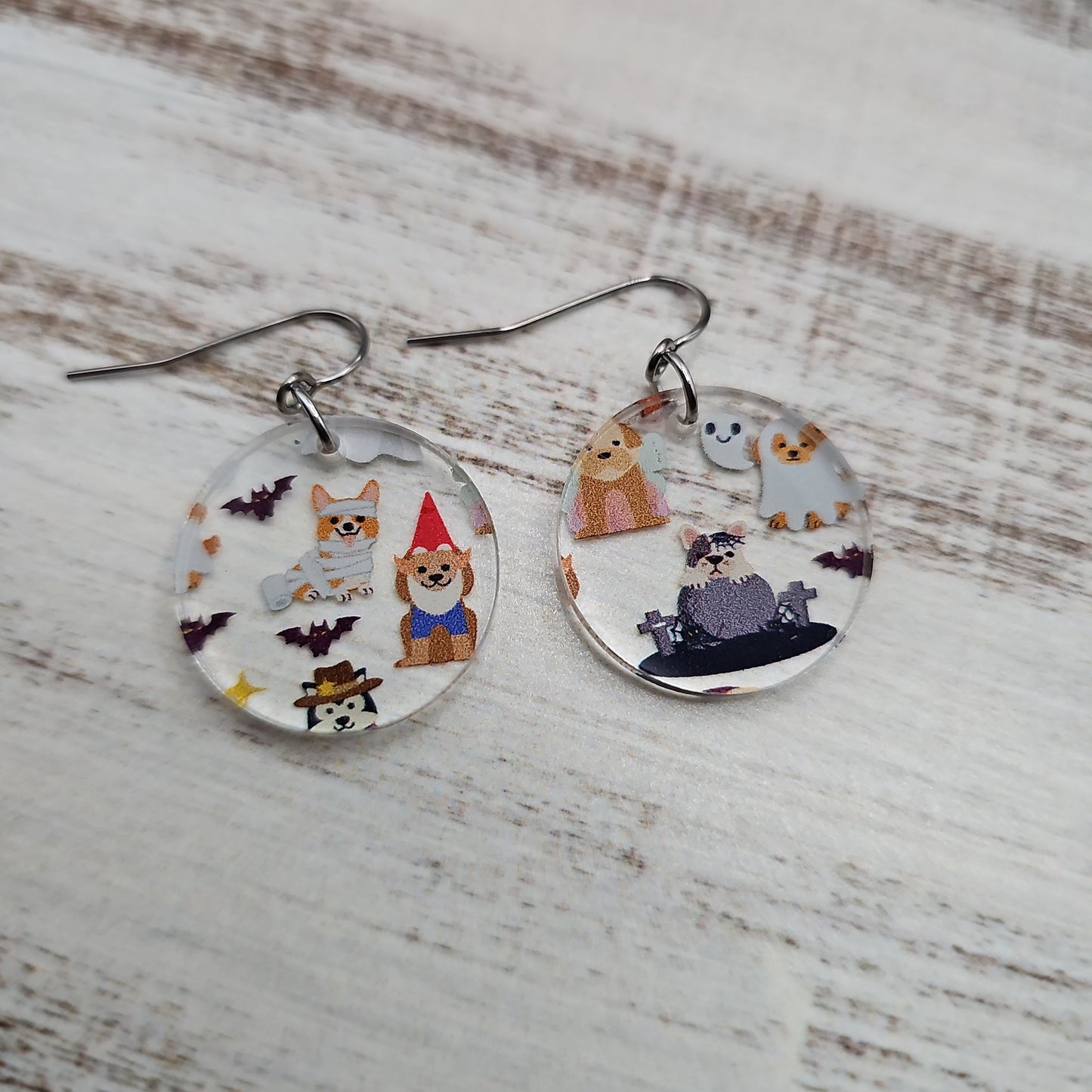Halloween Dog Earrings (8 styles)