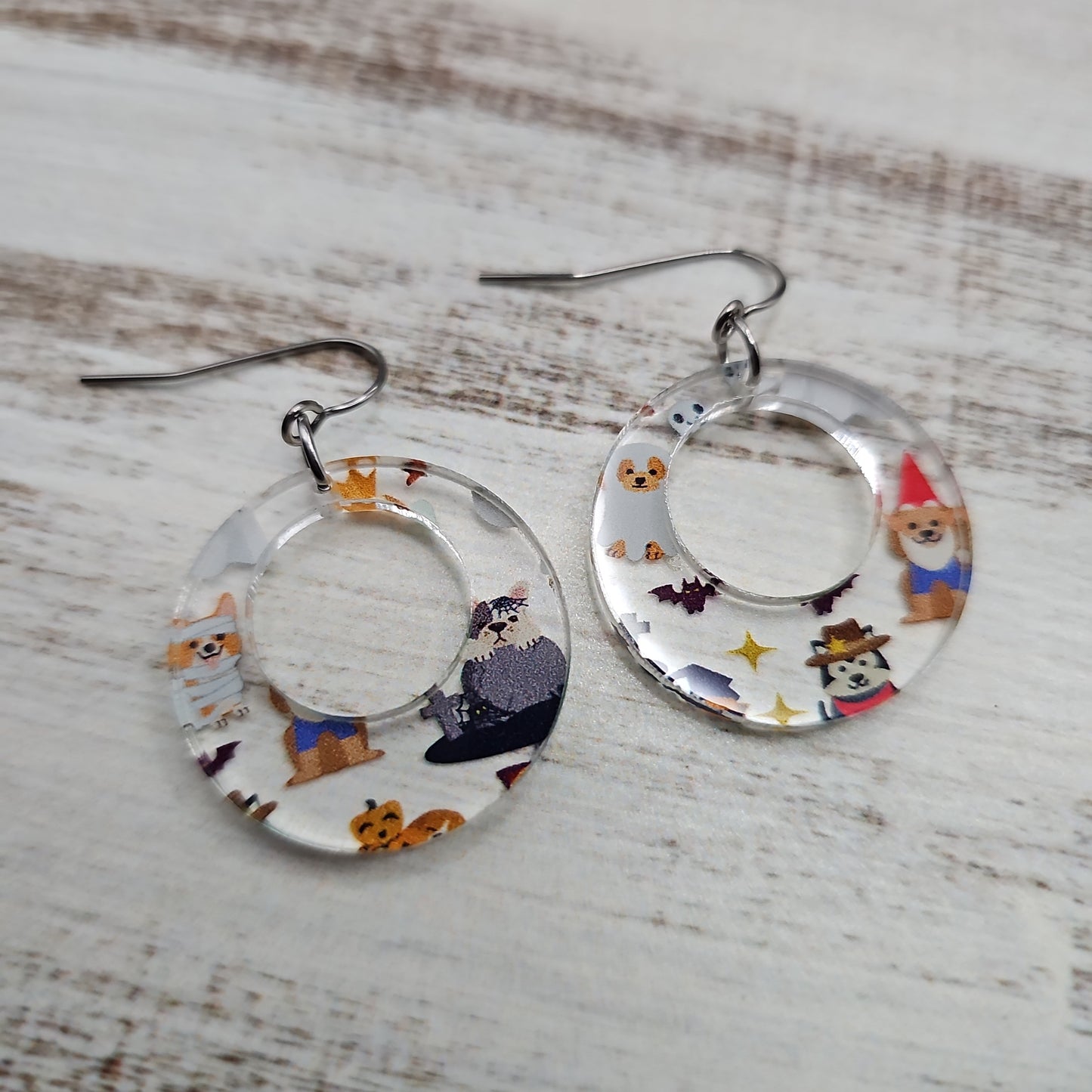 Halloween Dog Earrings (8 styles)