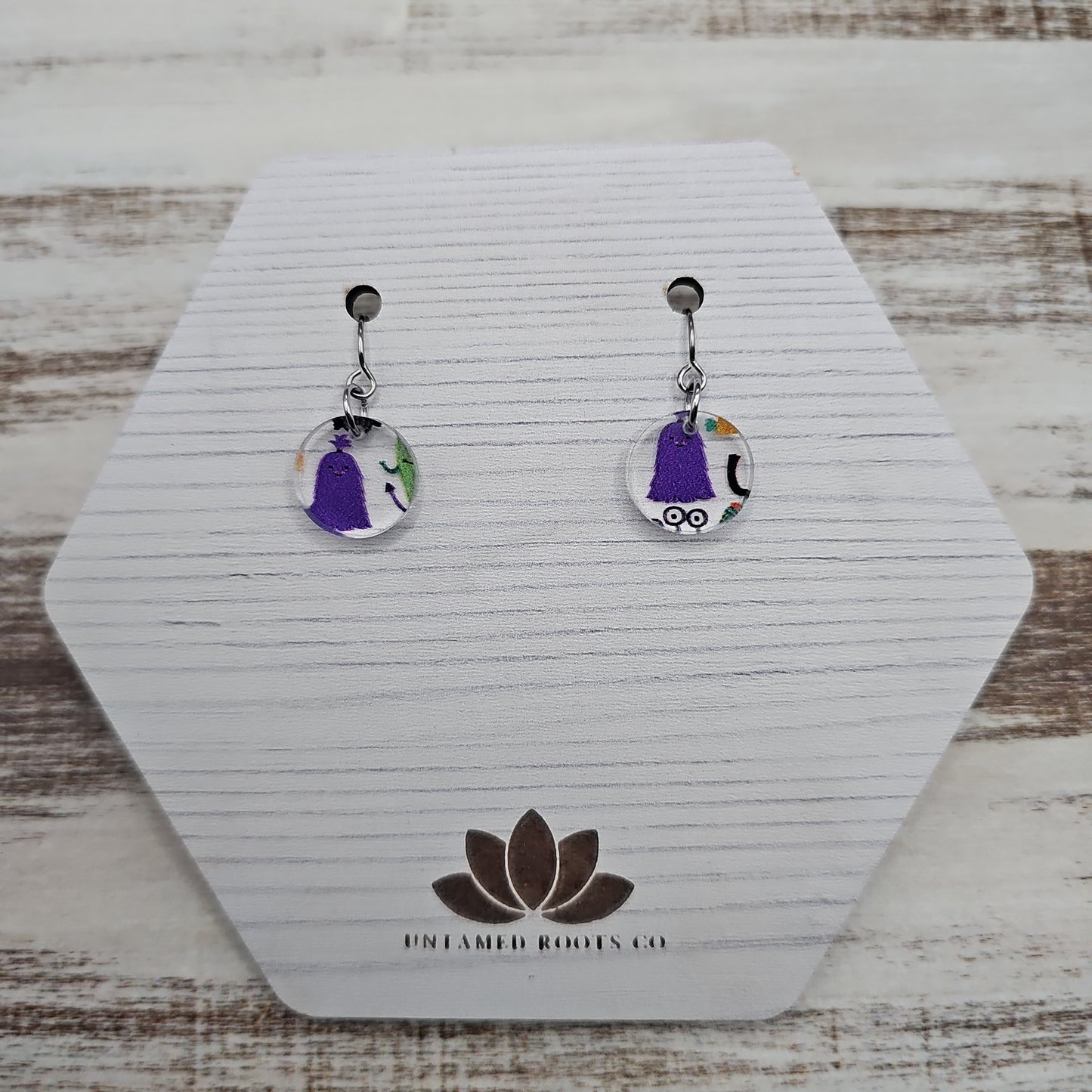 Monster Print Earrings (8 styles)