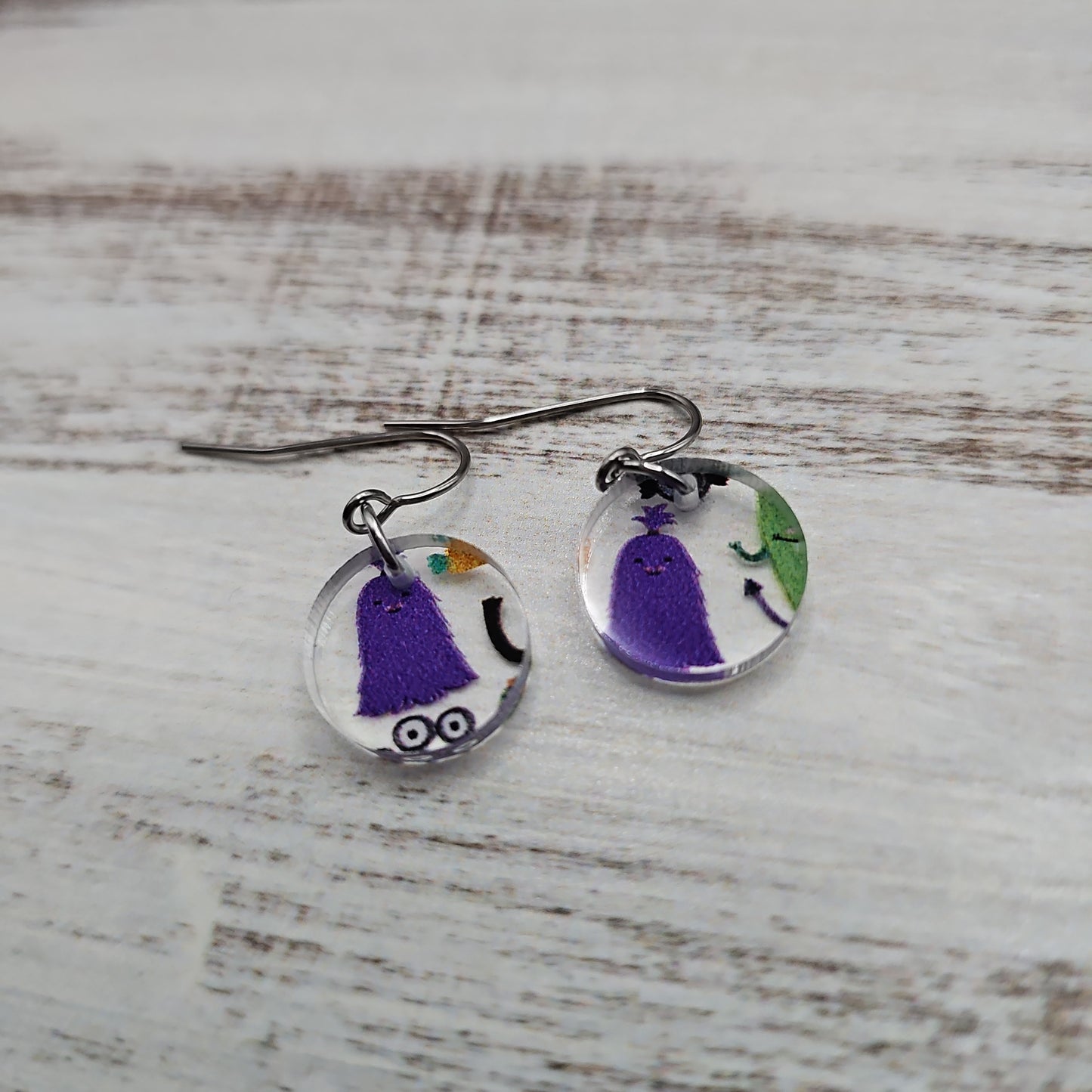 Monster Print Earrings (8 styles)