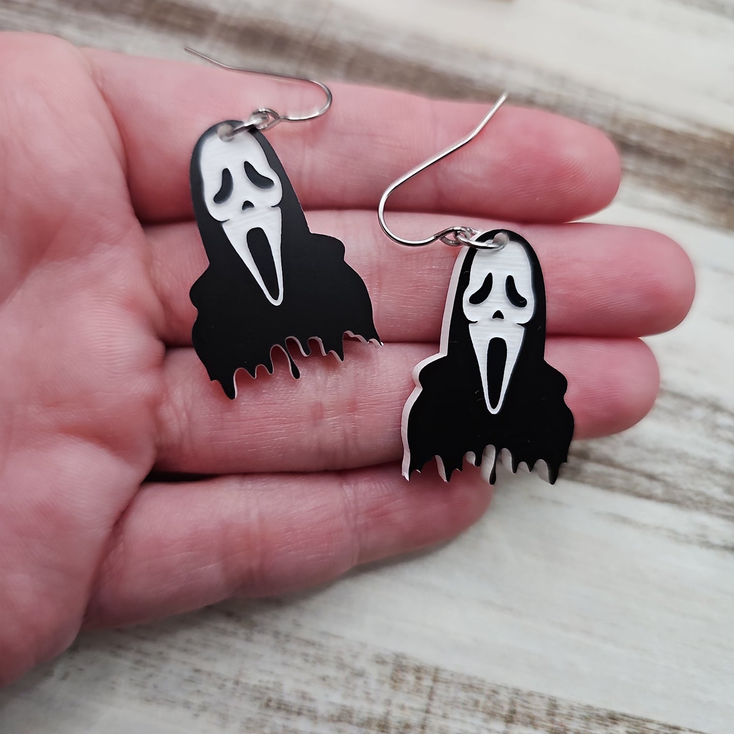Ghostface Earrings