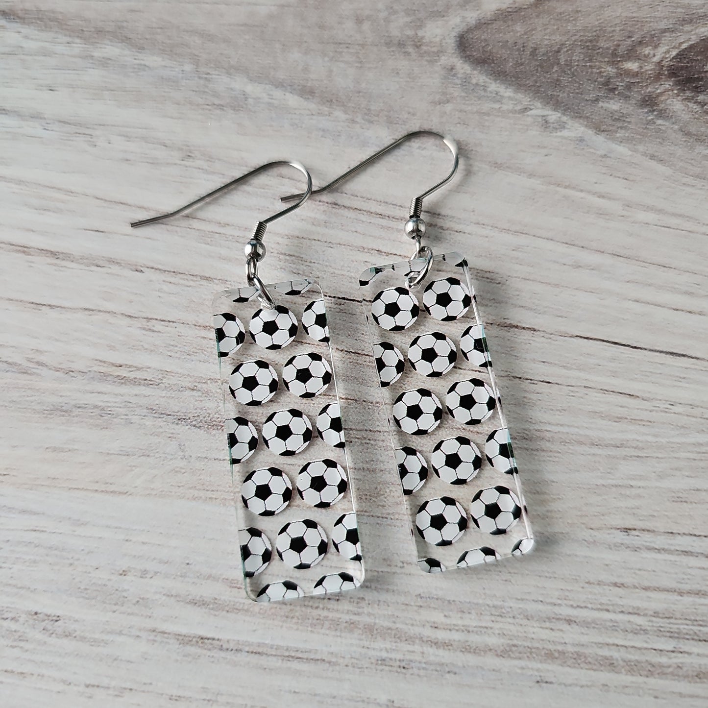Soccer Print Earrings (8 styles)