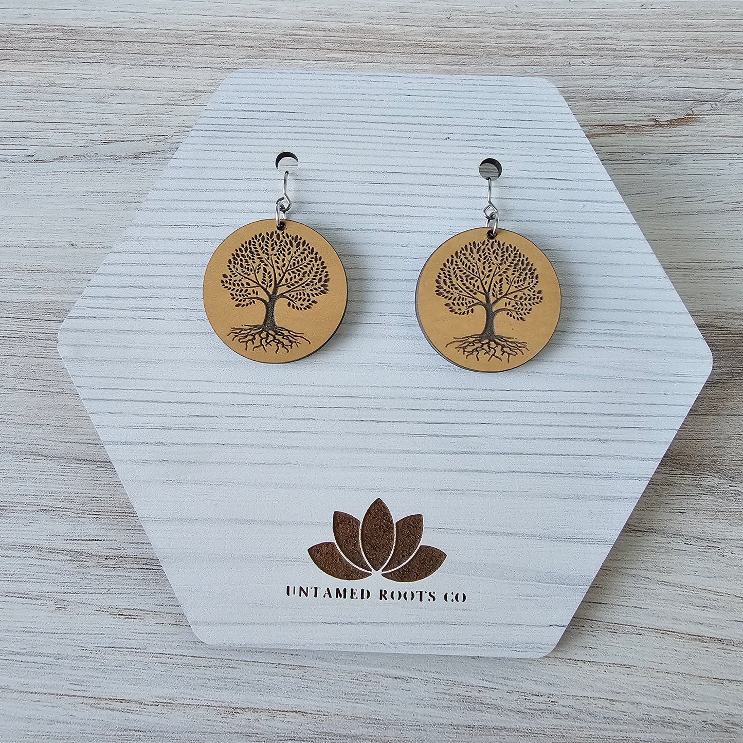 Tree of Life Dangle Earrings