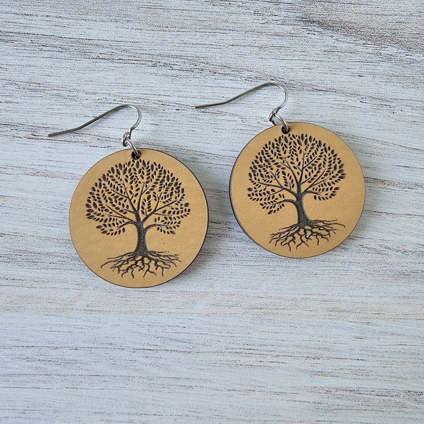 Tree of Life Dangle Earrings