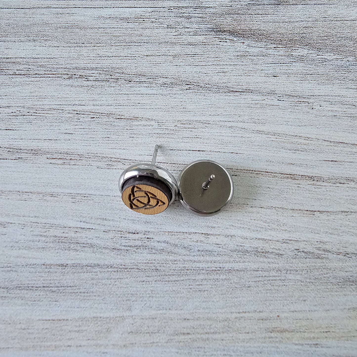 Trinity Knot Stud Earrings