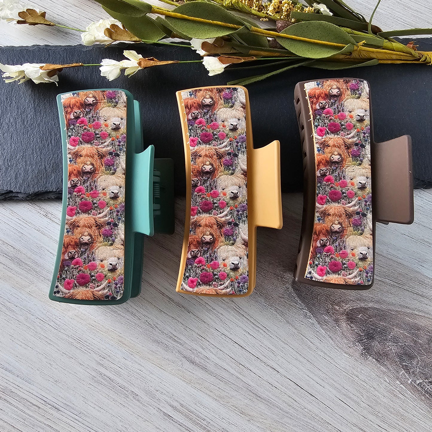 Highland Cow Claw Clip (Limited)