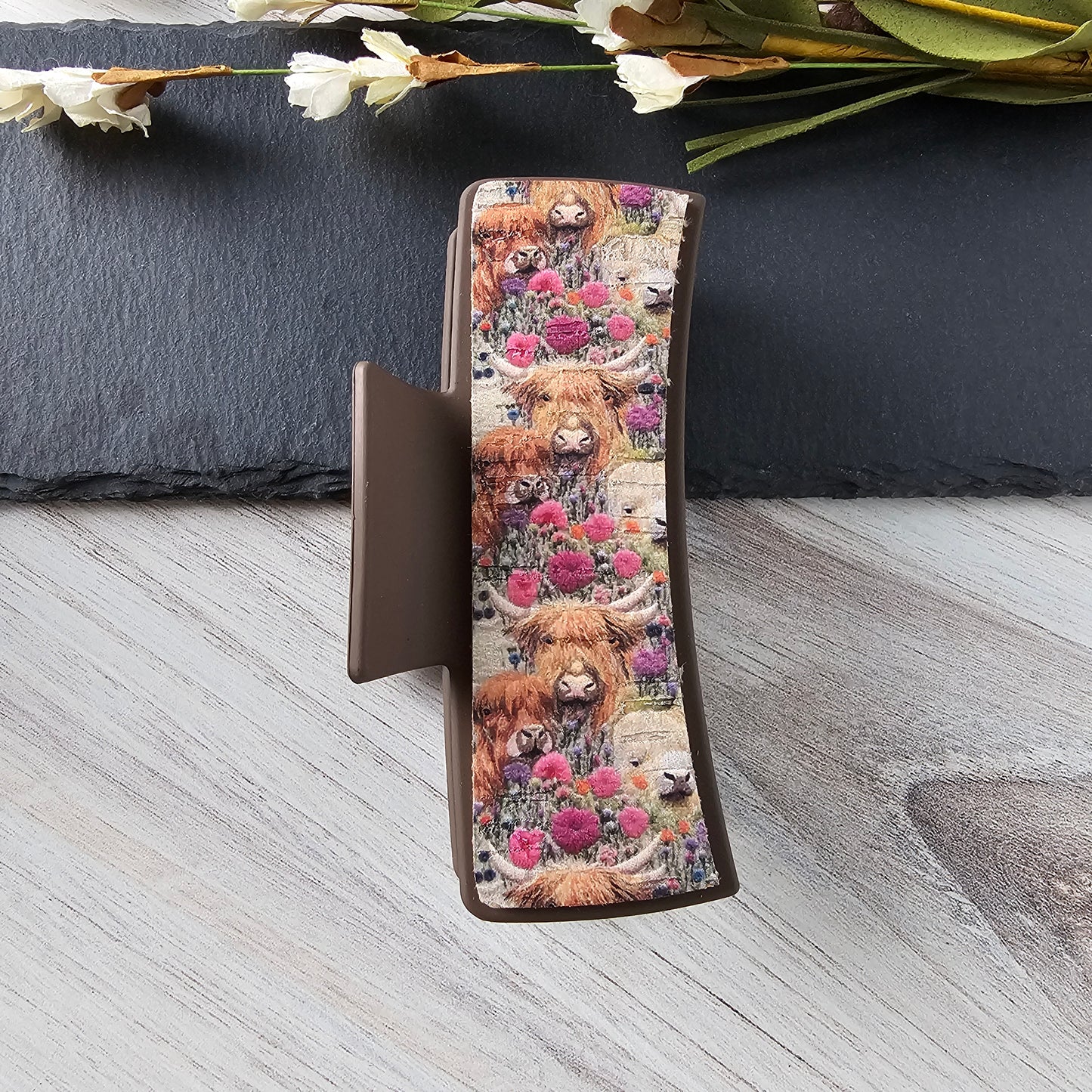 Highland Cow Claw Clip (Limited)