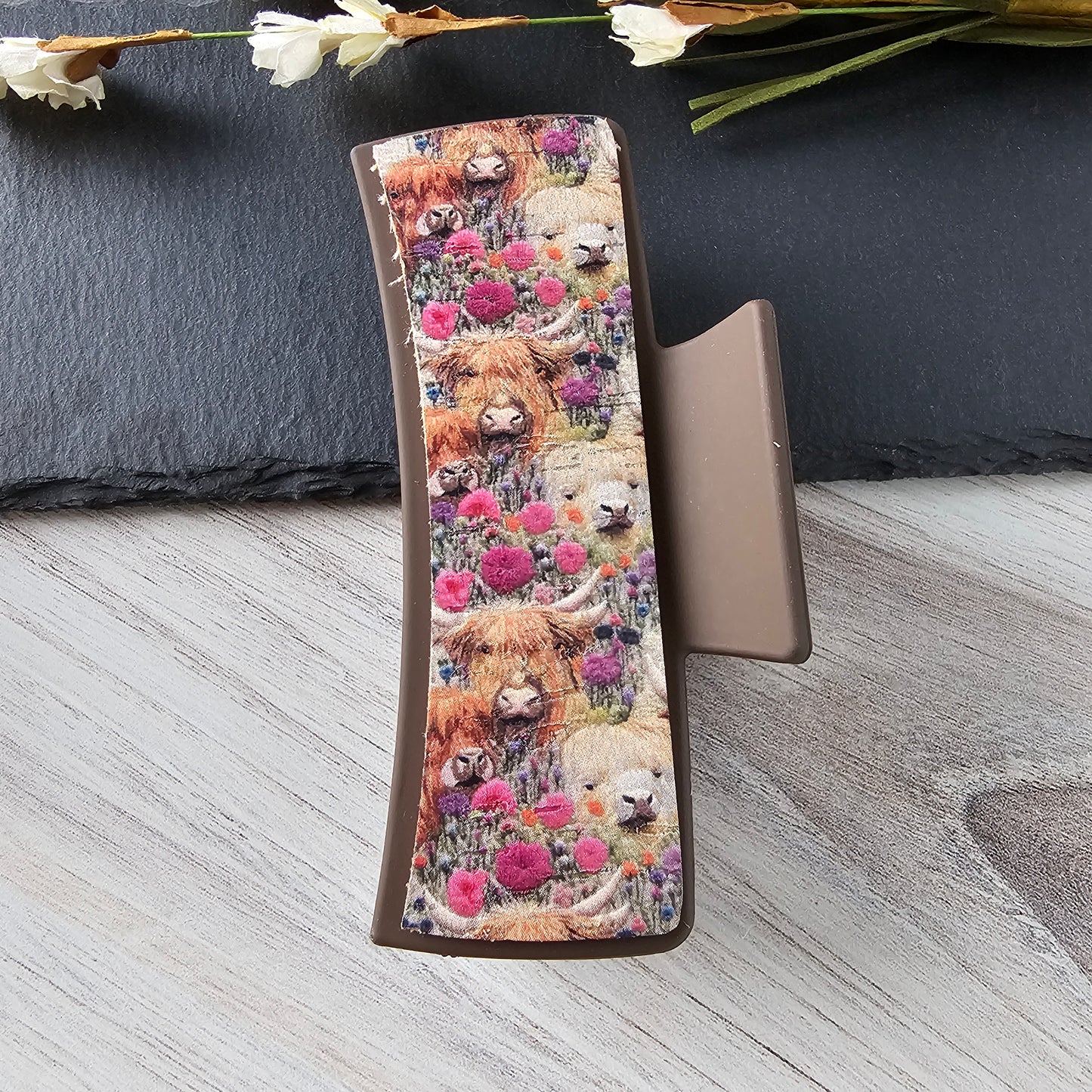 Highland Cow Claw Clip (Limited)