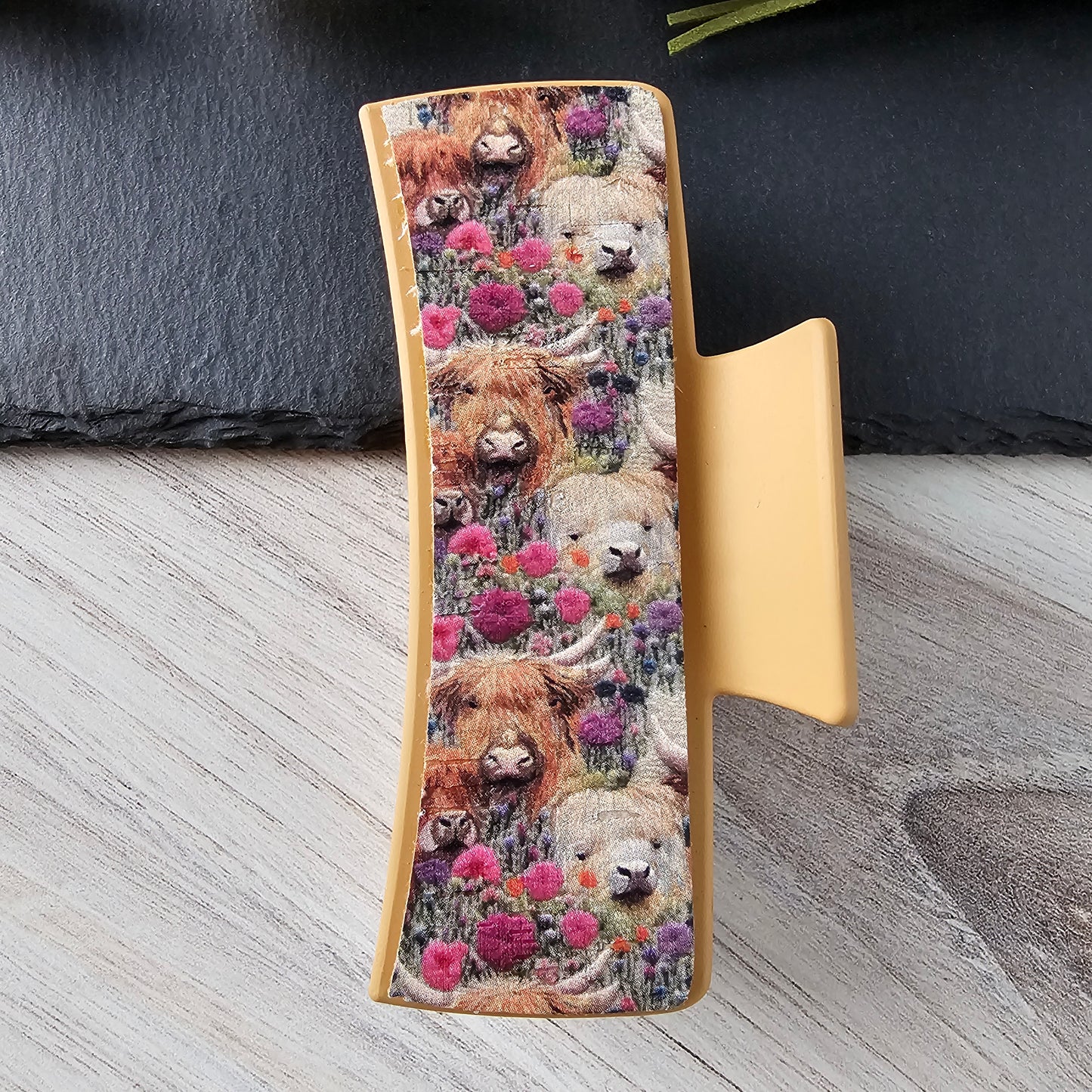 Highland Cow Claw Clip (Limited)