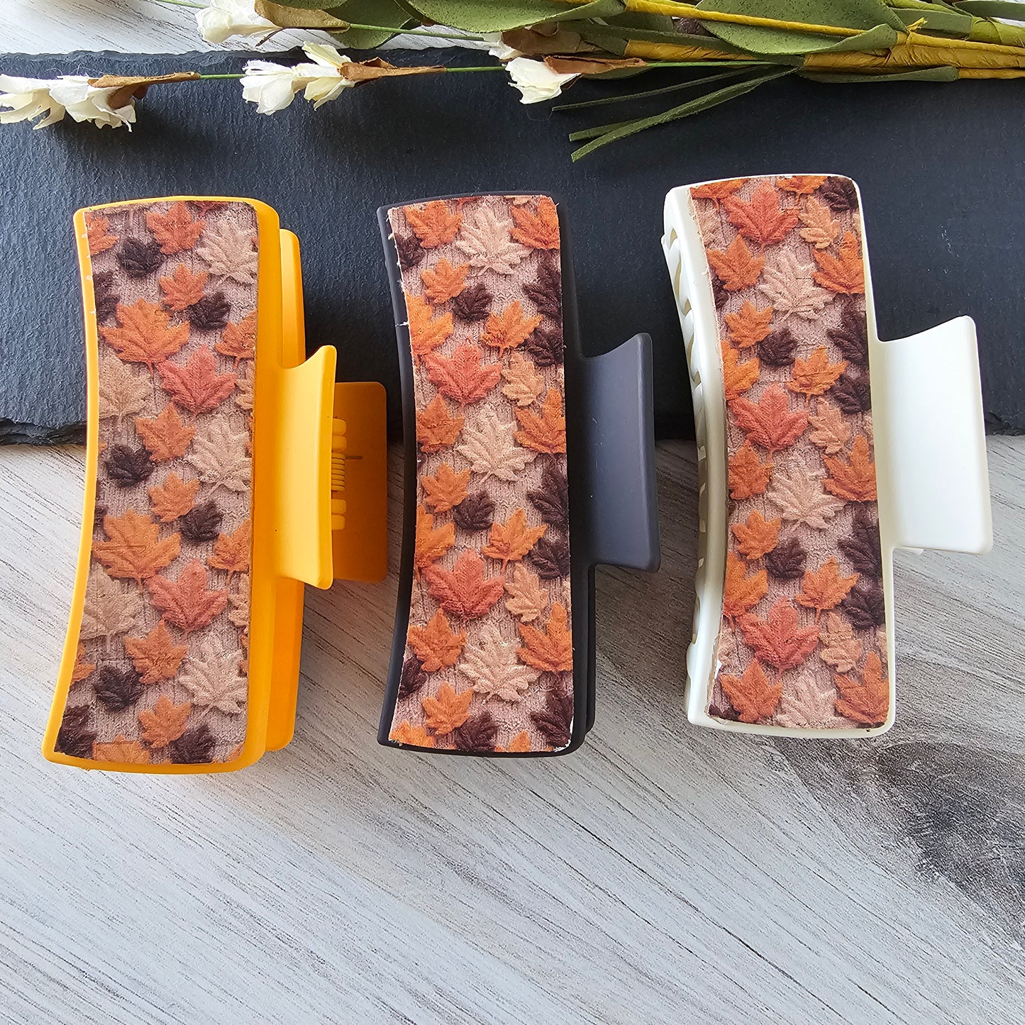 Fall Leaves Claw Clip (Limited)