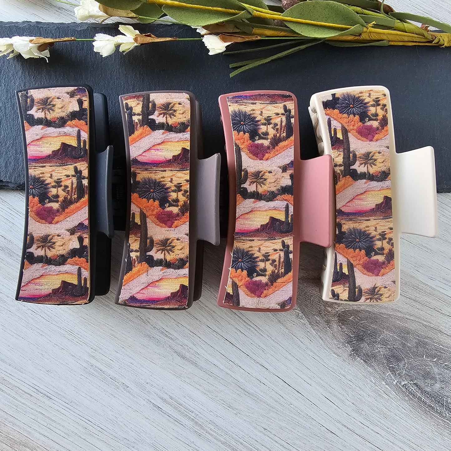 Desert Scene Claw Clip (Limited)