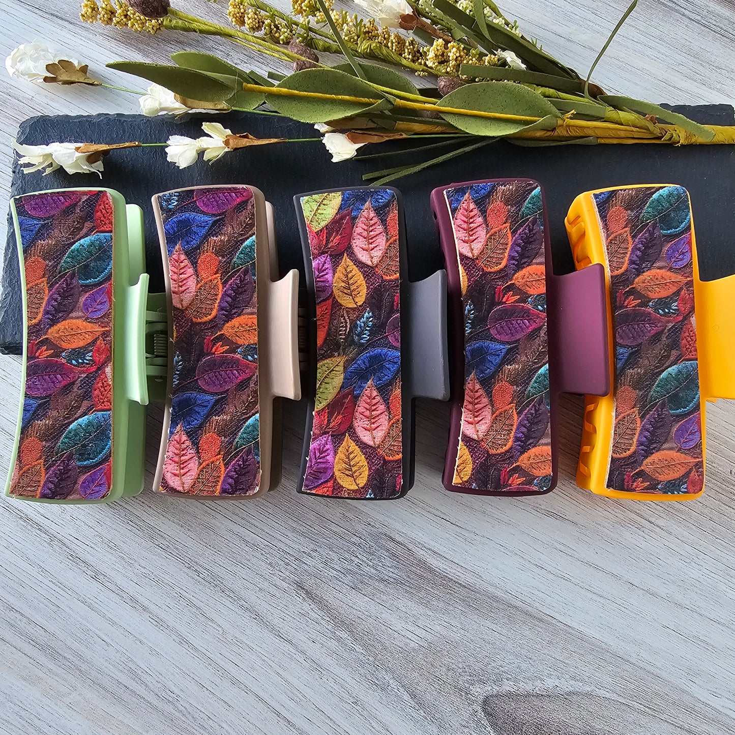 Colorful Leaves Clip (Limited)