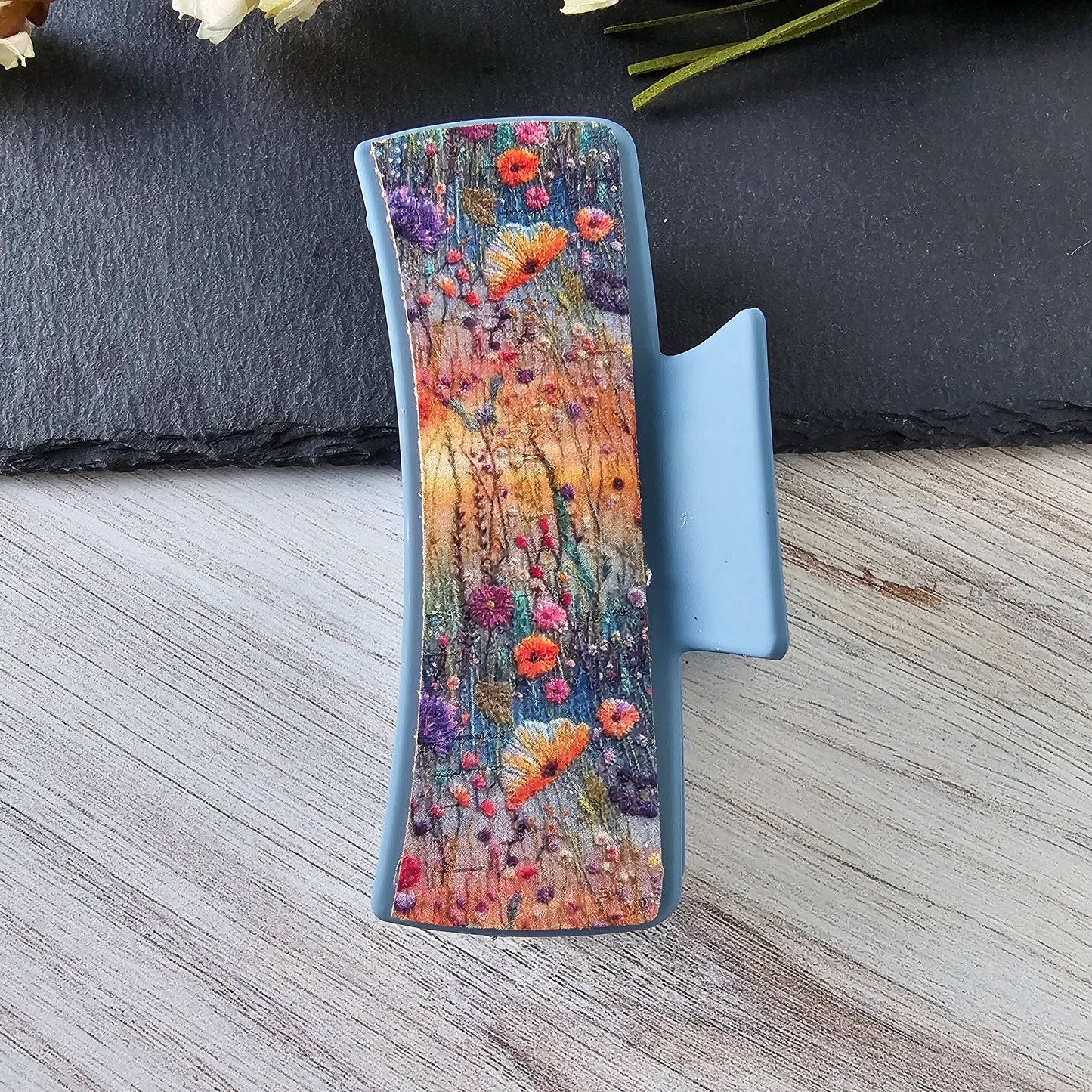 Ombre Floral Clip (Limited)