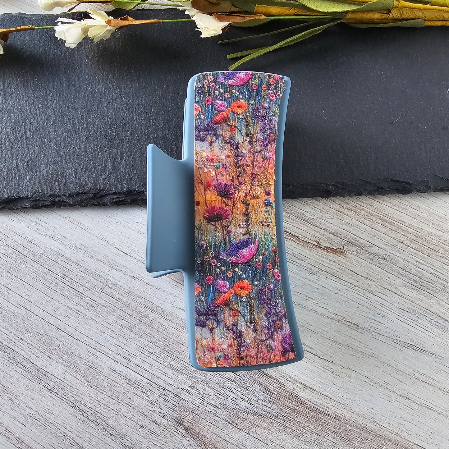 Ombre Floral Clip (Limited)