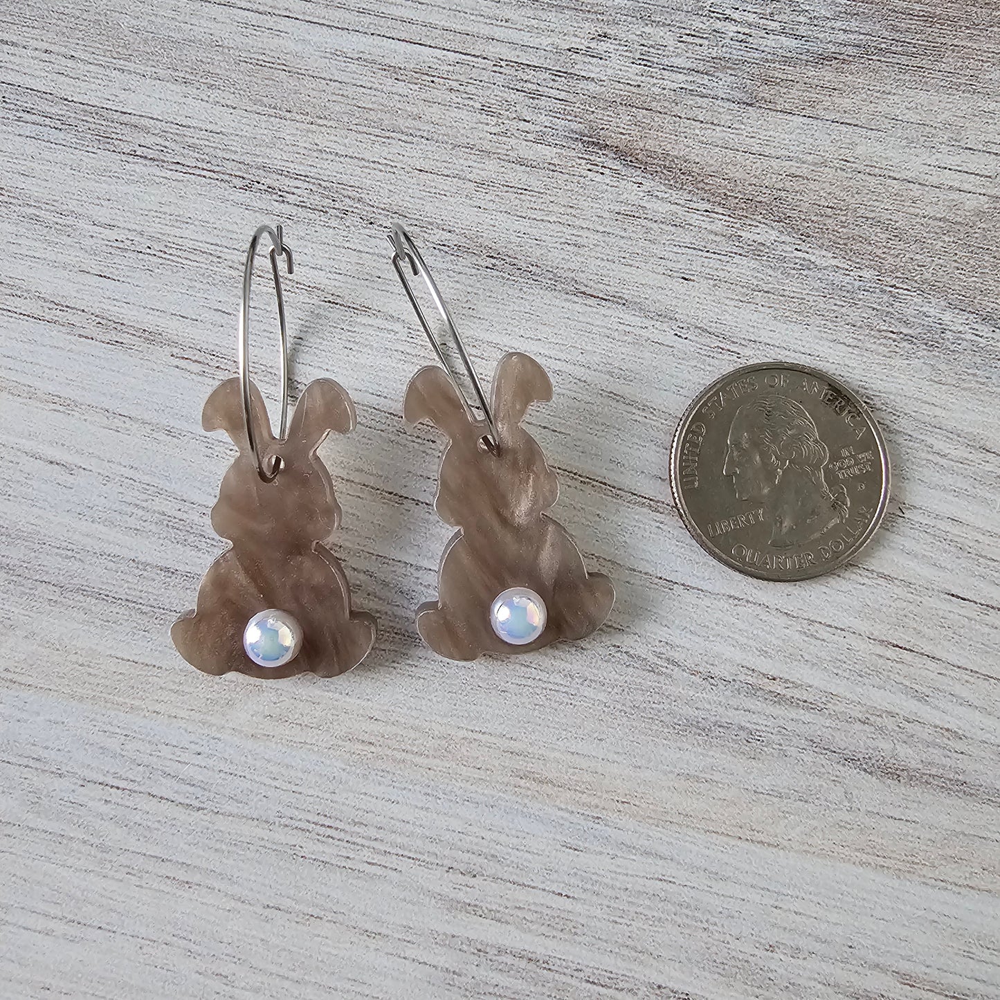 Bunny Tail Earrings