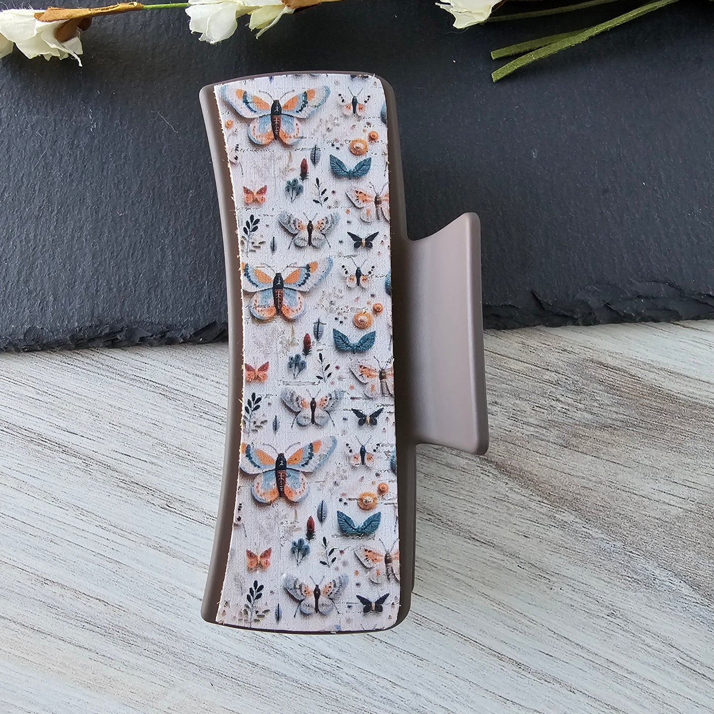 Neutral Butterflies Clip (Limited)