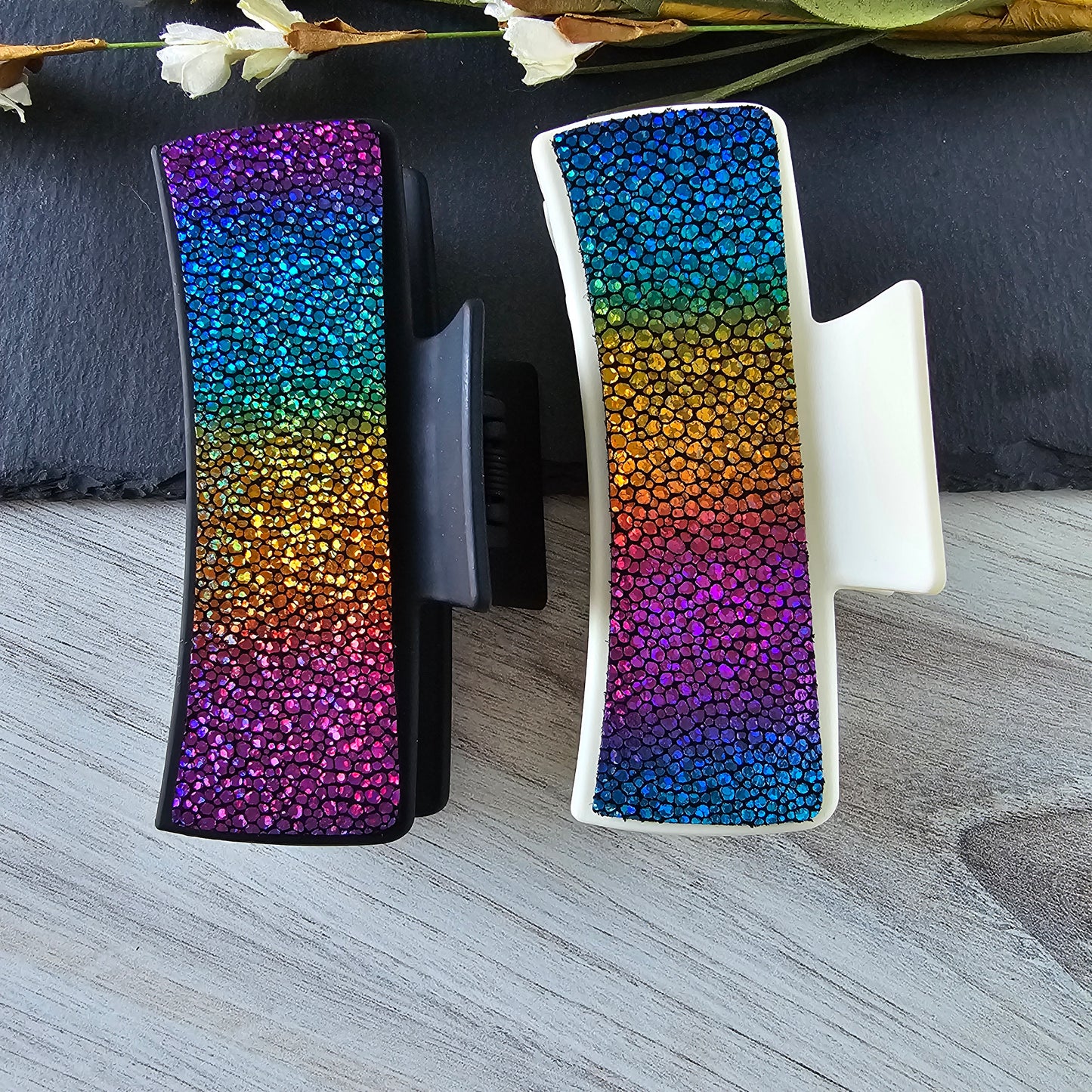 Rainbow Metallic Clip