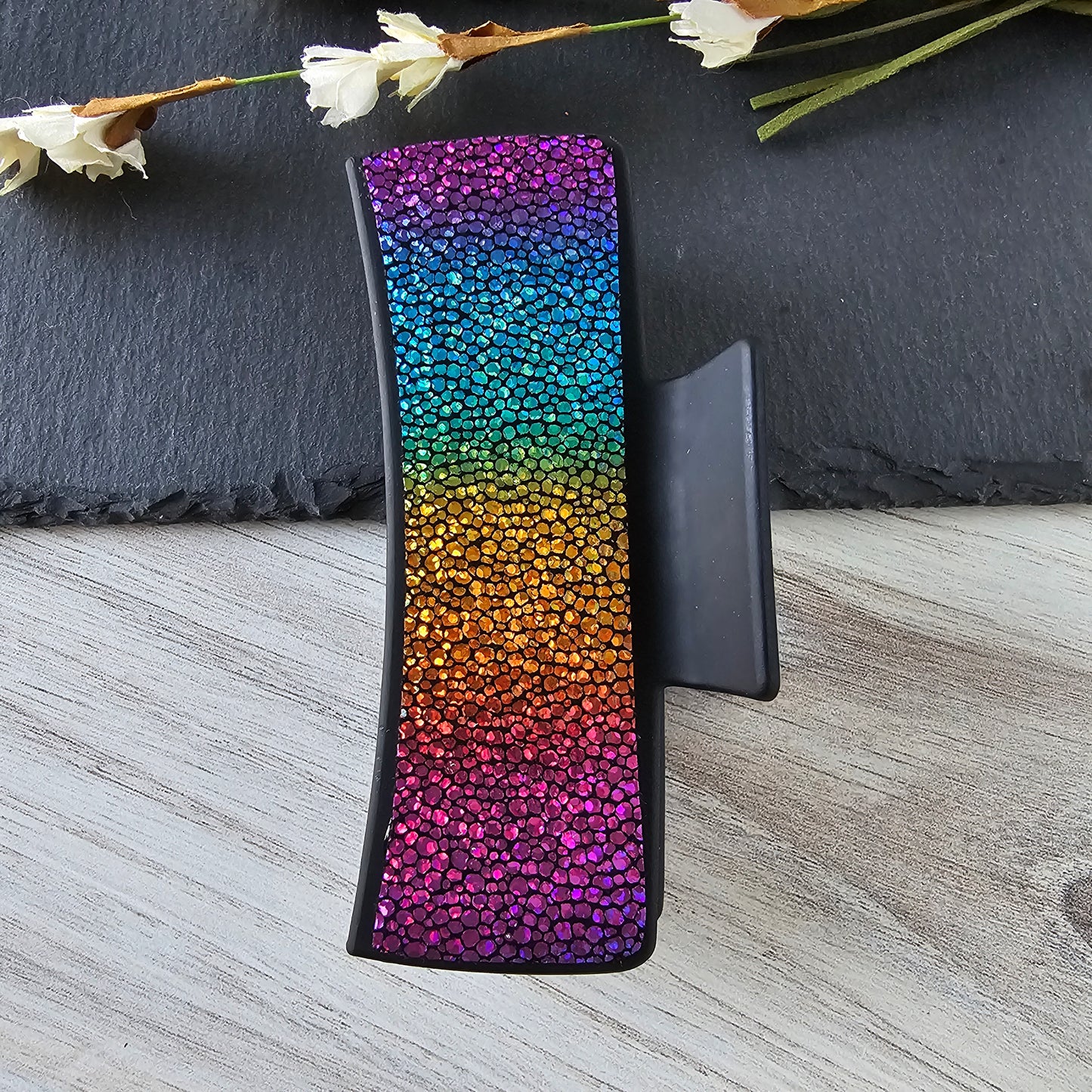 Rainbow Metallic Clip
