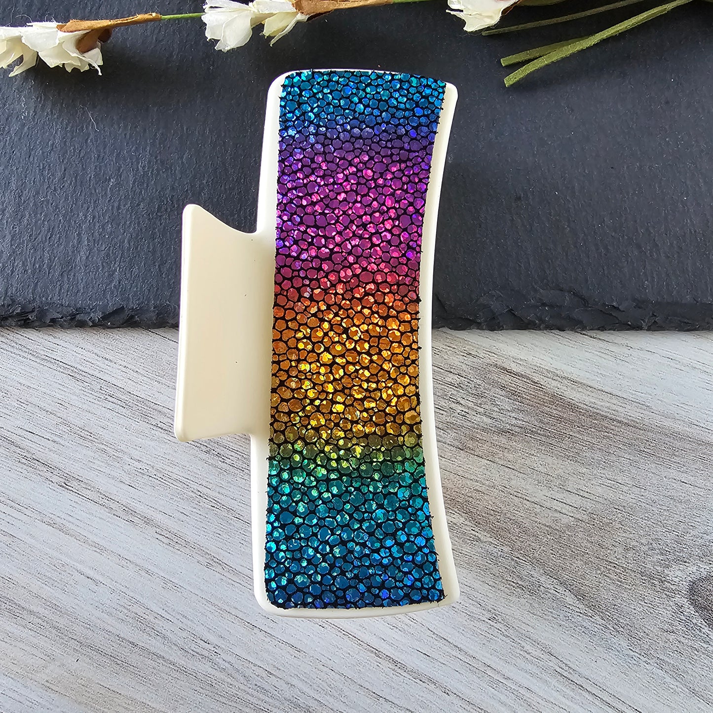 Rainbow Metallic Clip