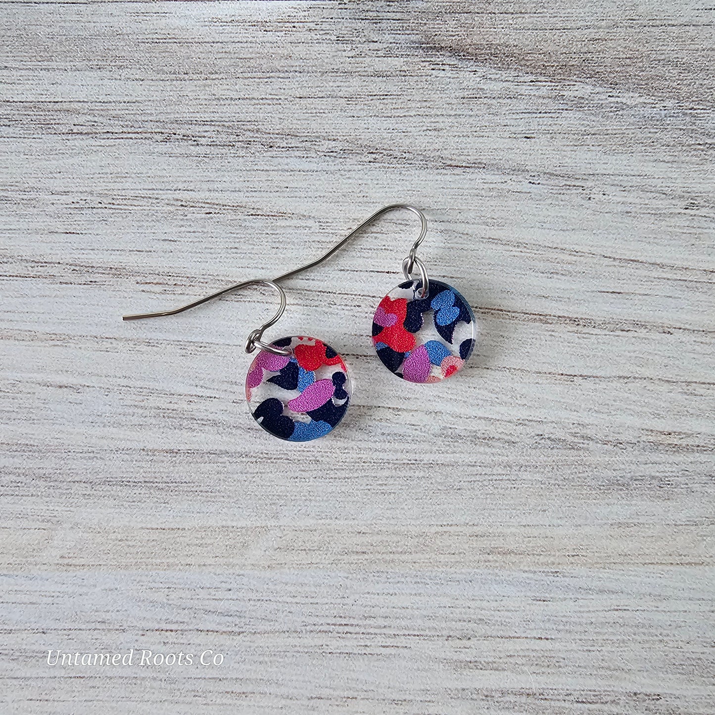 Abstract Floral Earrings (8 styles)