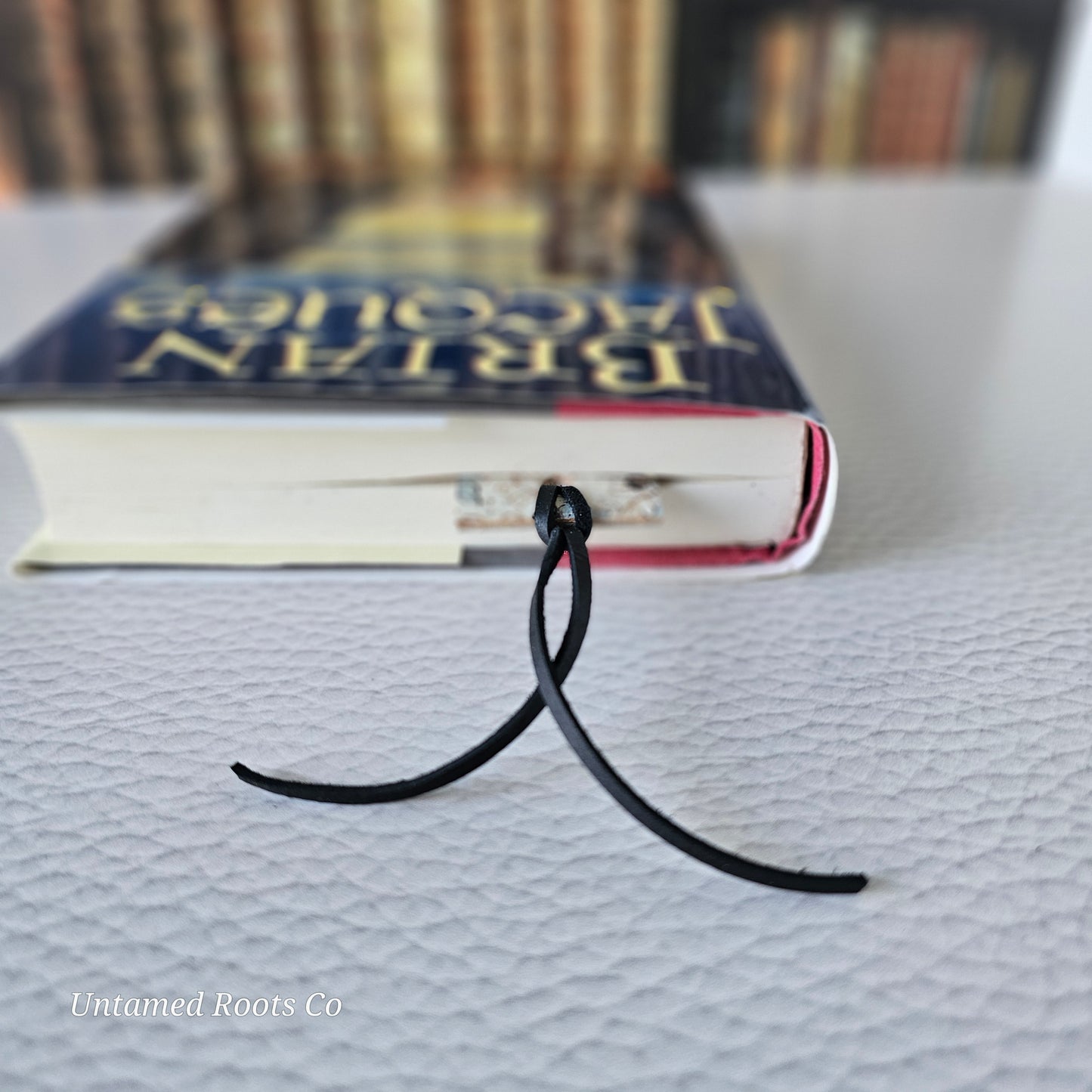 Bee Leather Bookmark