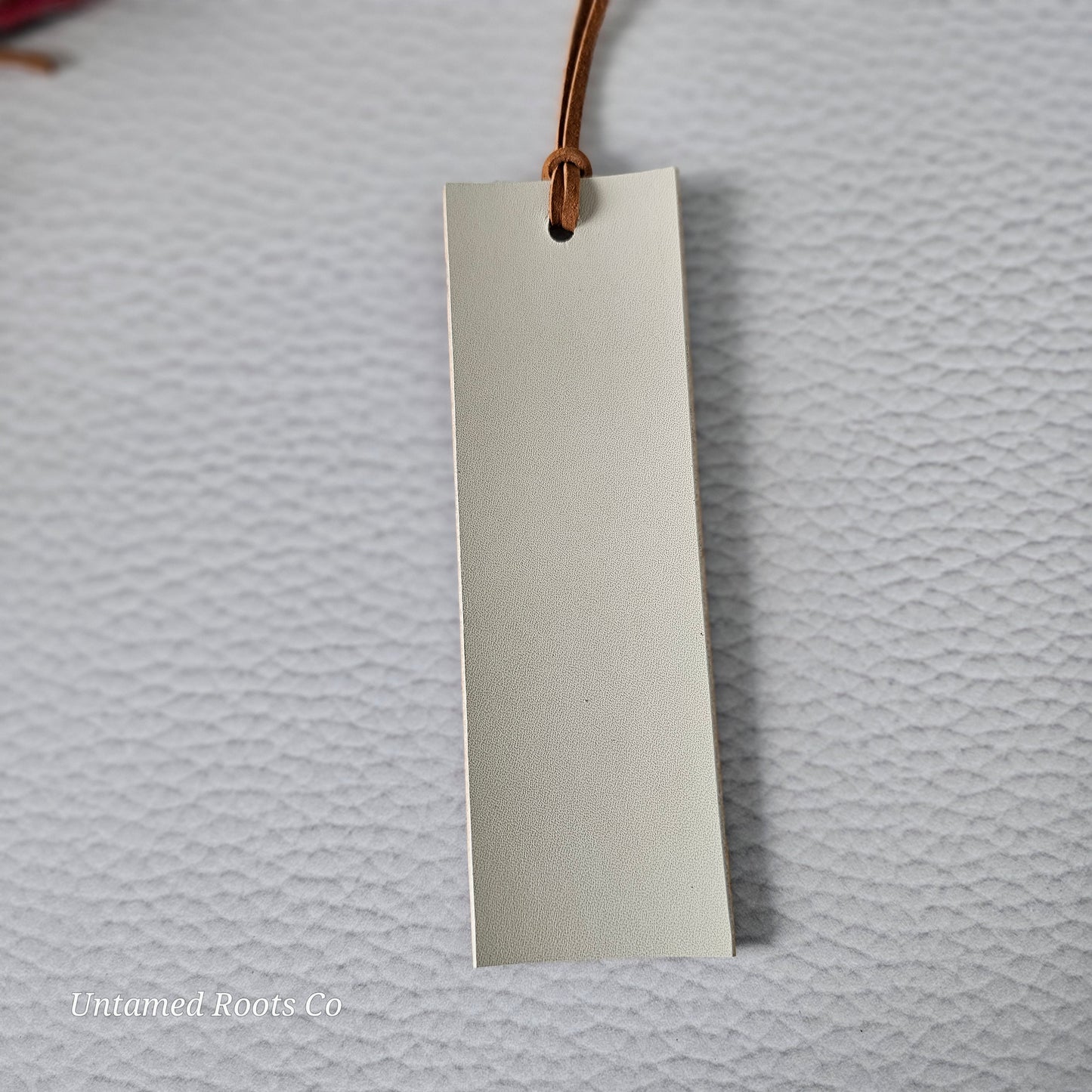 Tribal Bears Leather Bookmark