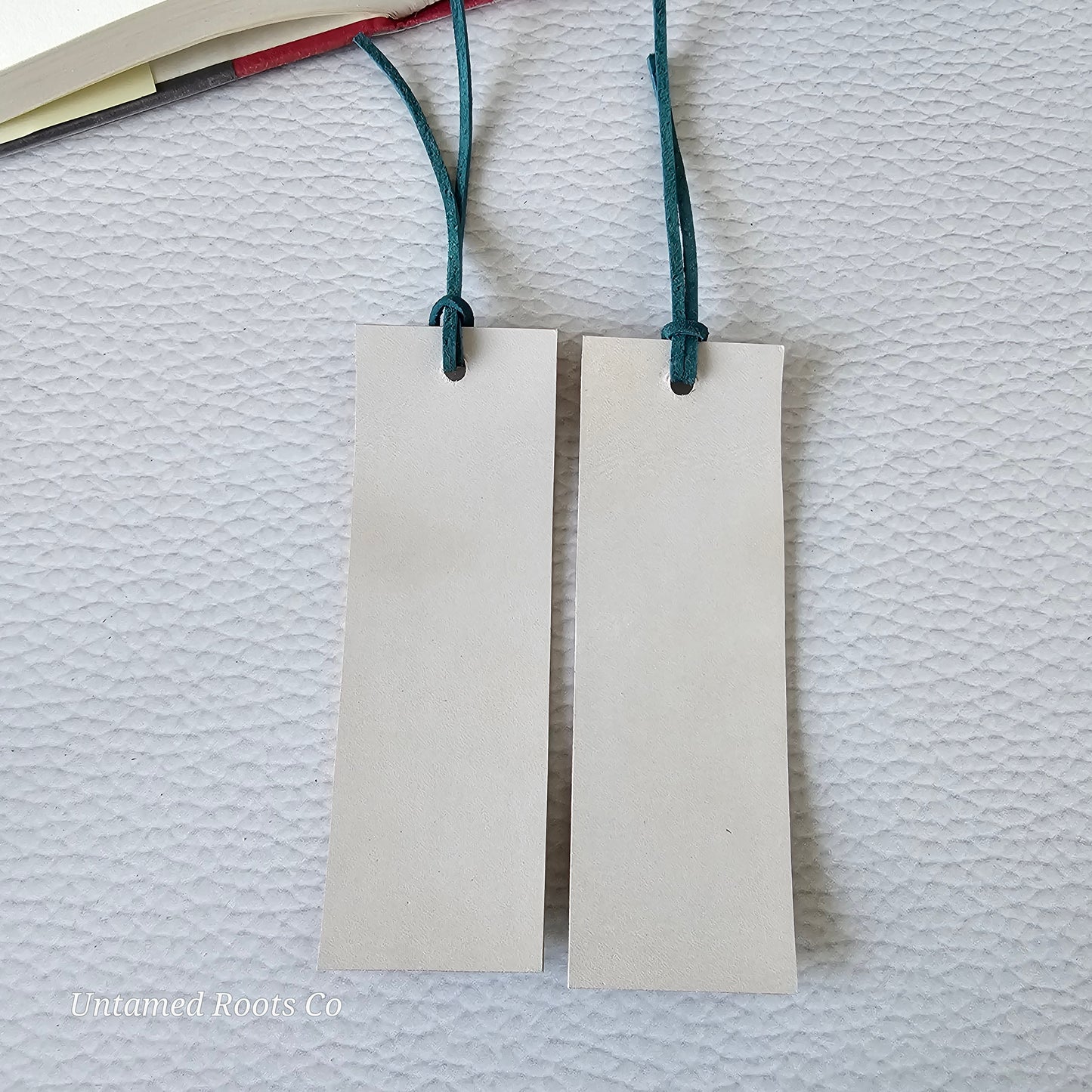 Wildflower Meadow Leather Bookmark