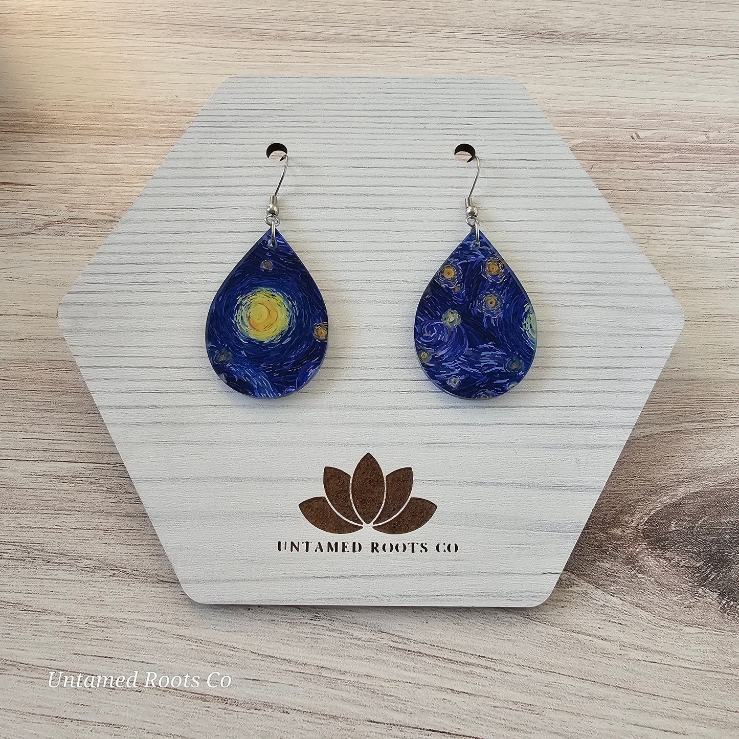 Starry Night Print Earrings (8 styles)