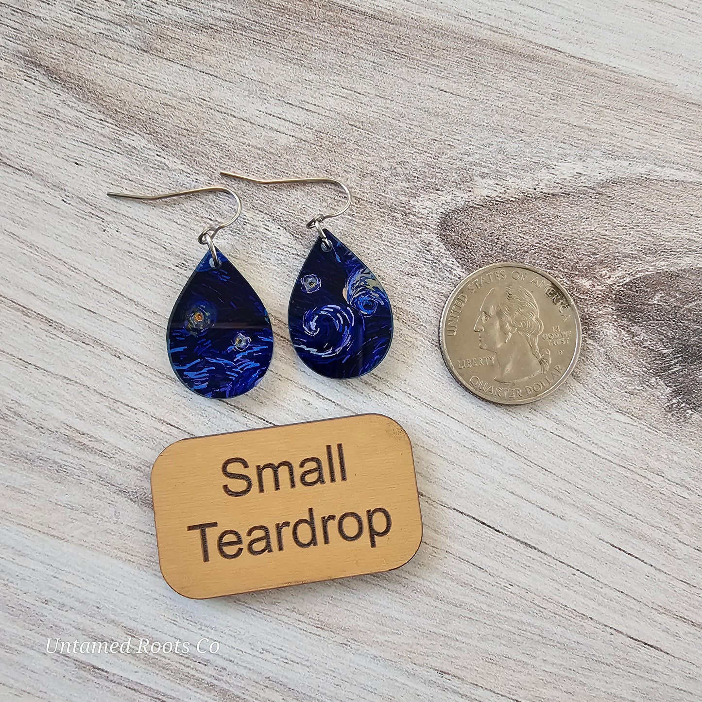 Starry Night Print Earrings (8 styles)